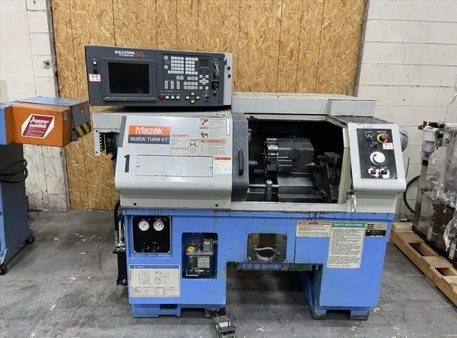 Mazak Quick Turn 6T CNC Lathe with Bar Feeder - GIVEAWAY PRIZE! - Image 2