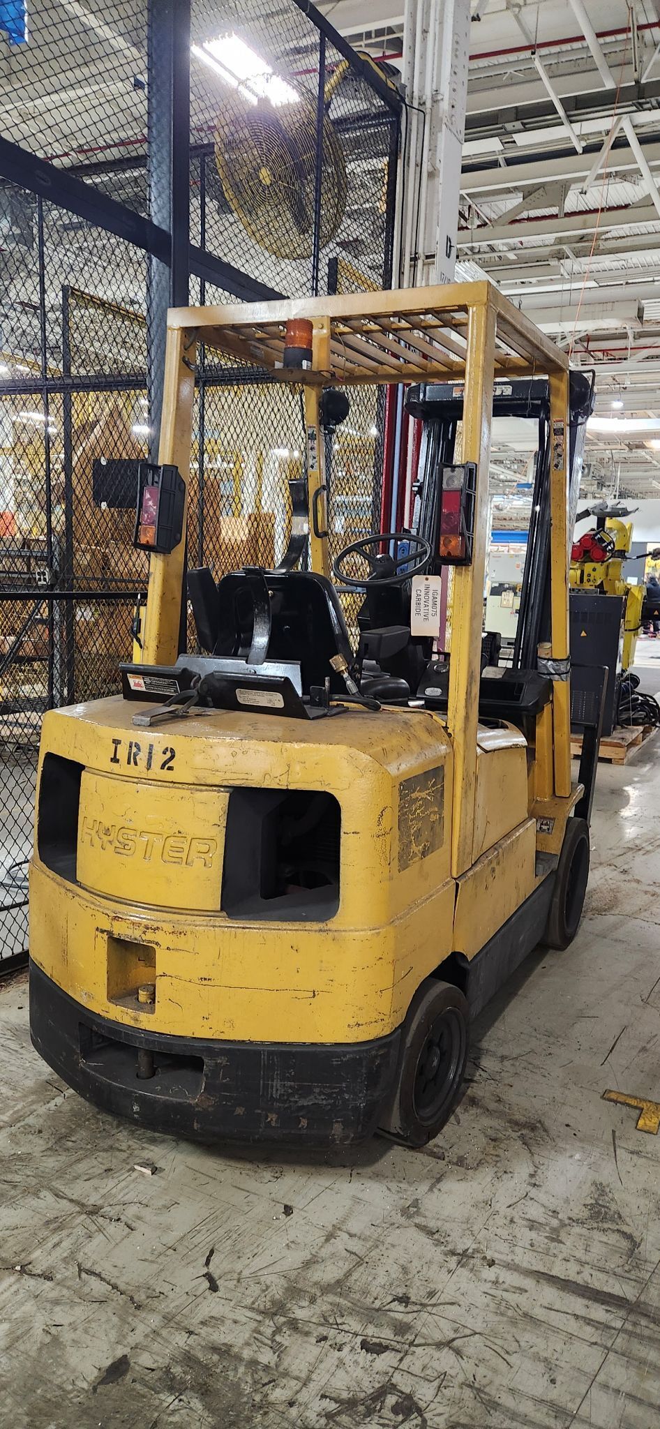 HYSTER CO. S60XM FORKLIFT TRUCKS 6000 LB CAPACITY WORKS USED 1