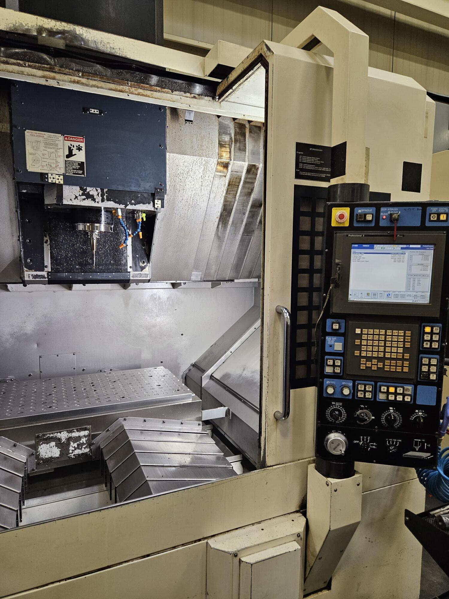 2004 Makino V77 CNC Vertical Machining Center 1