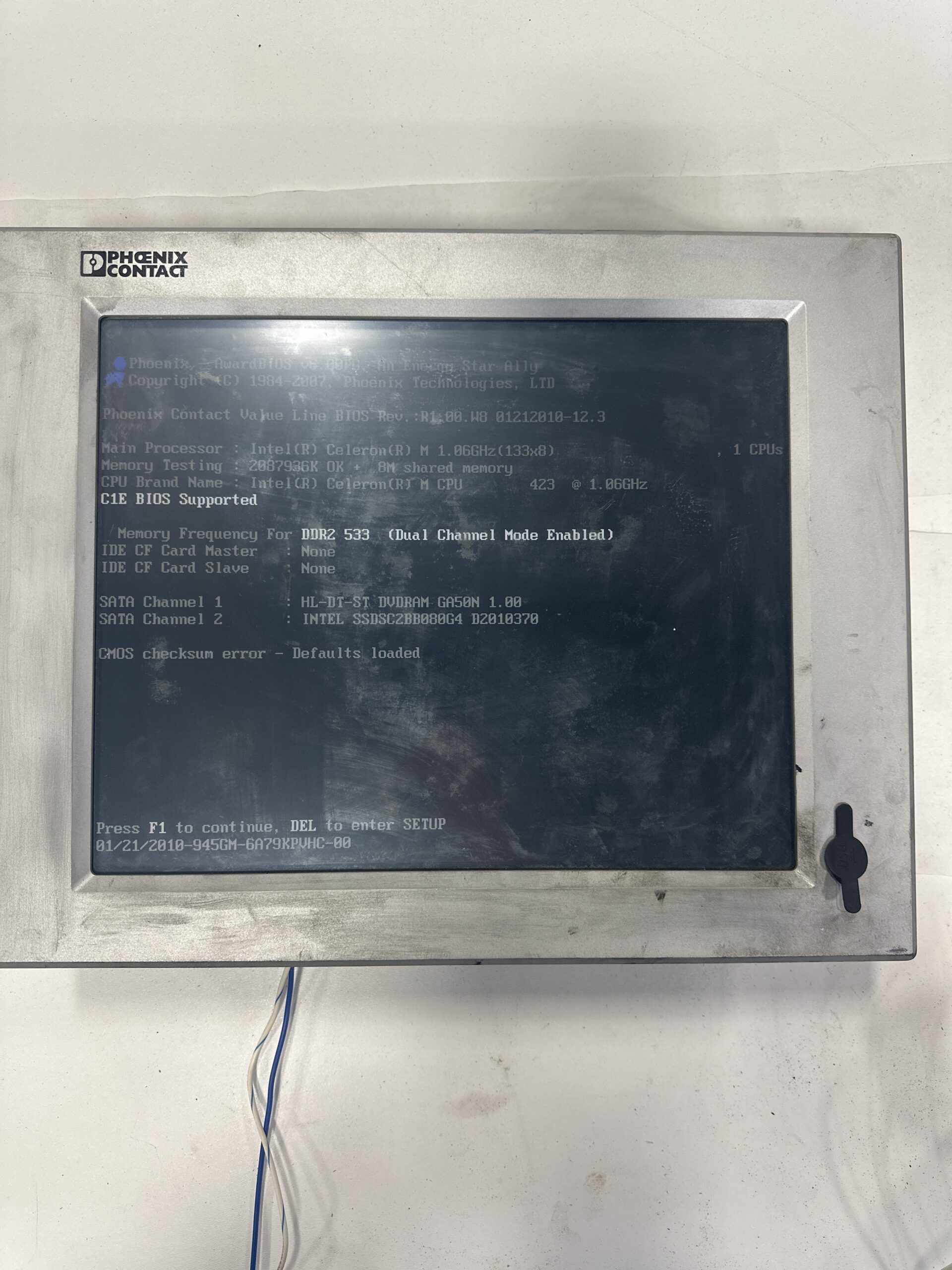 PHOENIX CONTACT 2913108 / 1452b02883 interface Panel USED 0