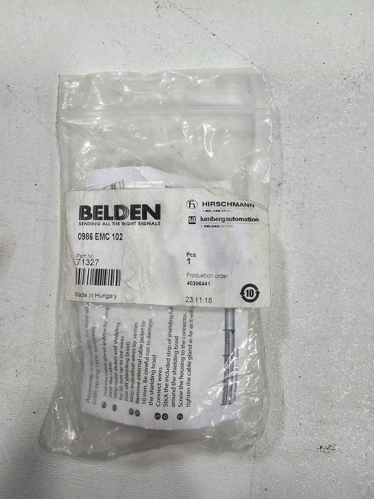 BELDEN 0986 EMC 102 NEW 1