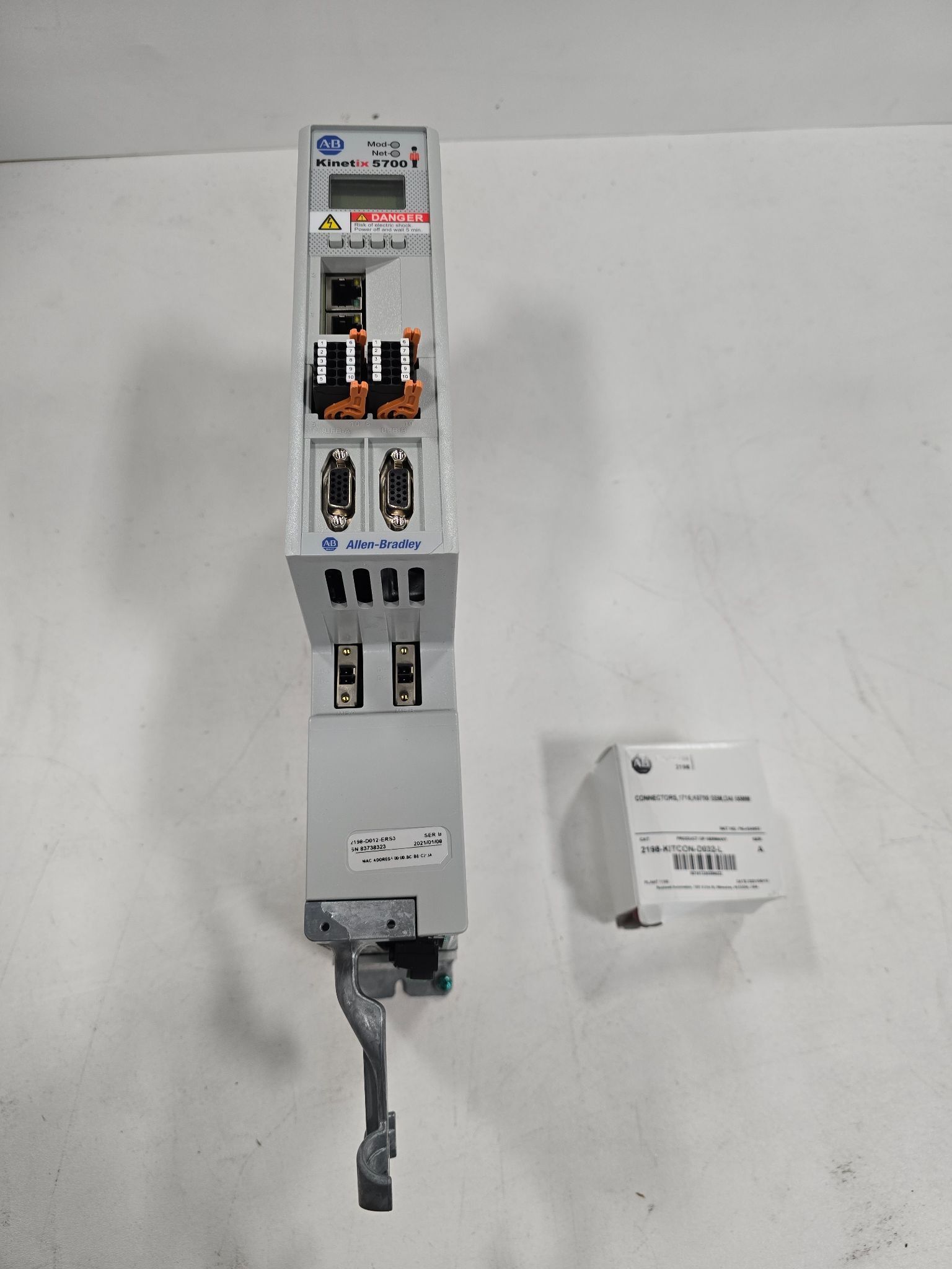 ALLEN BRADLEY 2198-D020-ERS4 DUAL AXIS INVERTER NEW 0