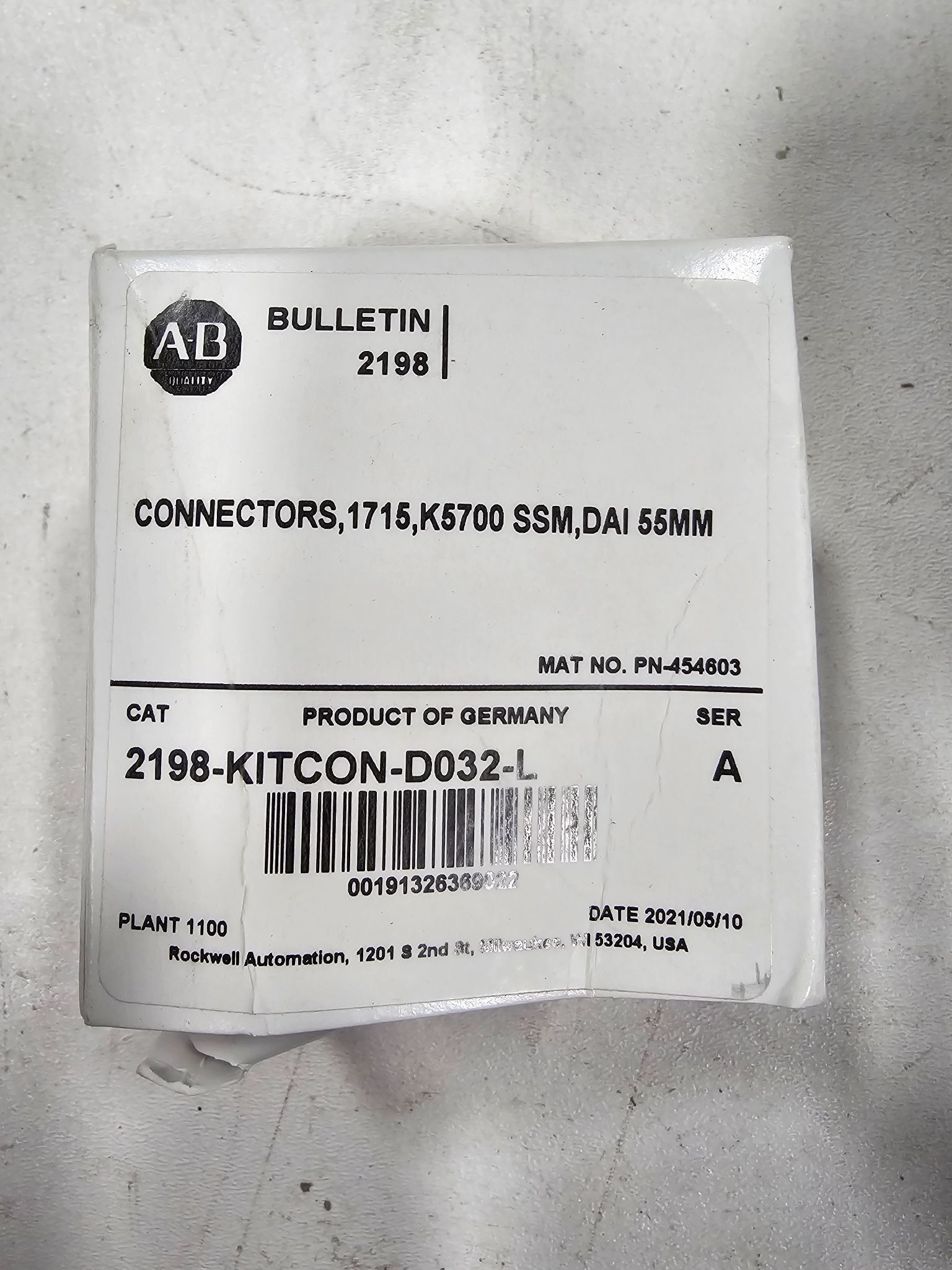 ALLEN BRADLEY 2198-D020-ERS4 DUAL AXIS INVERTER NEW 1