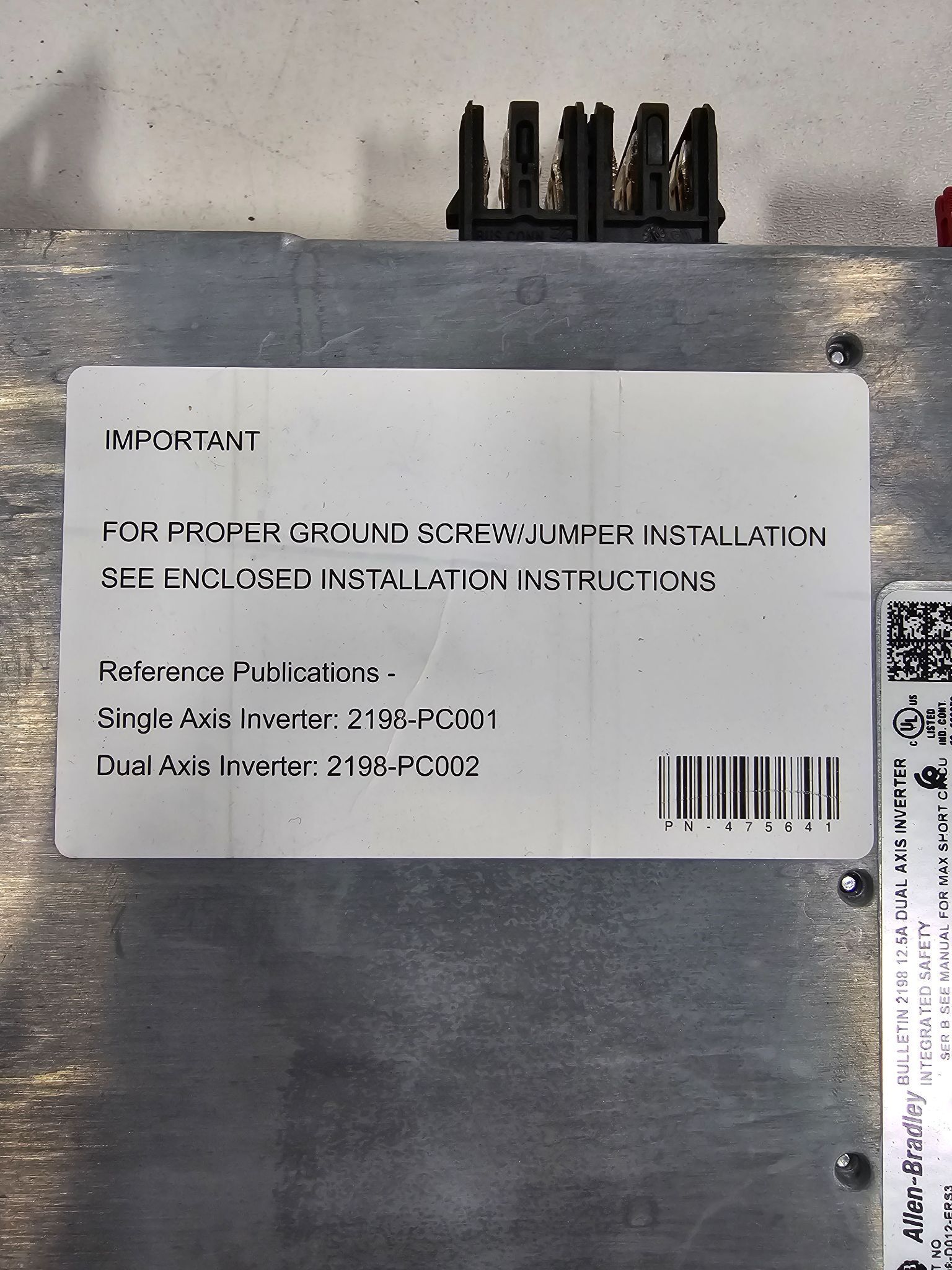 ALLEN BRADLEY 2198-D020-ERS4 DUAL AXIS INVERTER NEW 4