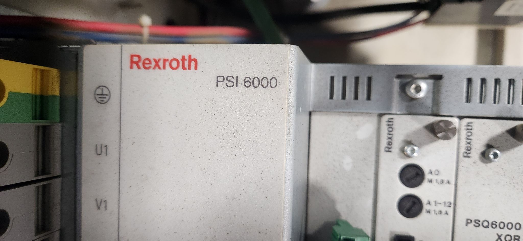 REXROTH WSC60-SR571-I6300-0MA34-01003-737X W/ PSI6000 WELDING CONTROLLER USED 2