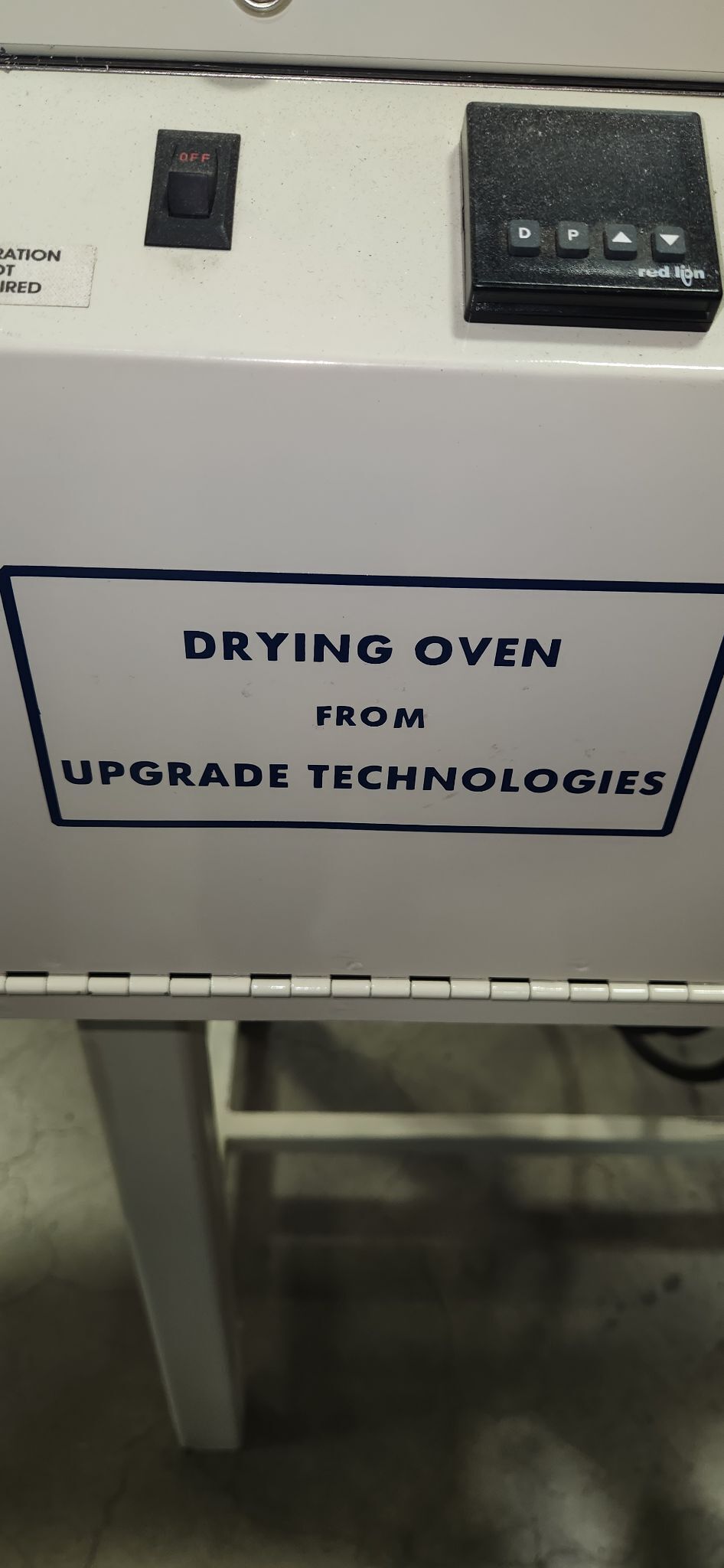 UPDATE TECHNOLOGIES CONVEYOR DRYING OVEN D06x2Z USED 1