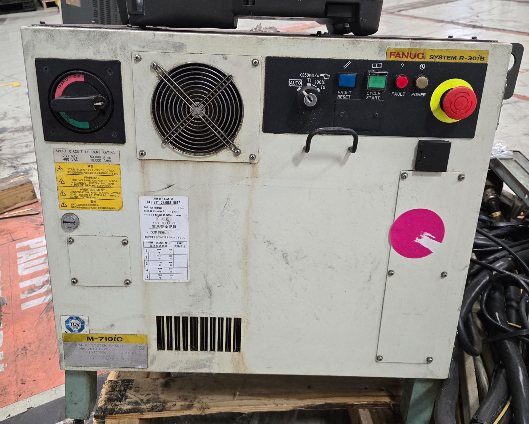 FANUC M-710IC-50 ROBOT / R-30IB CONTROLLER A05B-2255-C102 INCLUDED USED 3