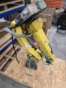 FANUC M-10IA ROBOT BROKEN SERVO MOTOR CONNECTOR FOR PARTS USED