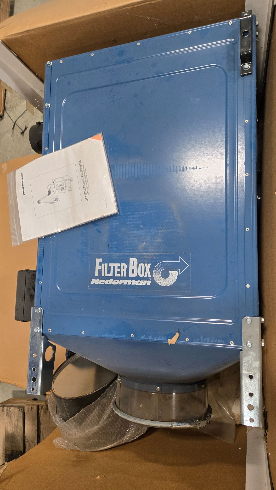 NEDERMAN FILTERBOX AIR FILTER SYSTEM NEW 0