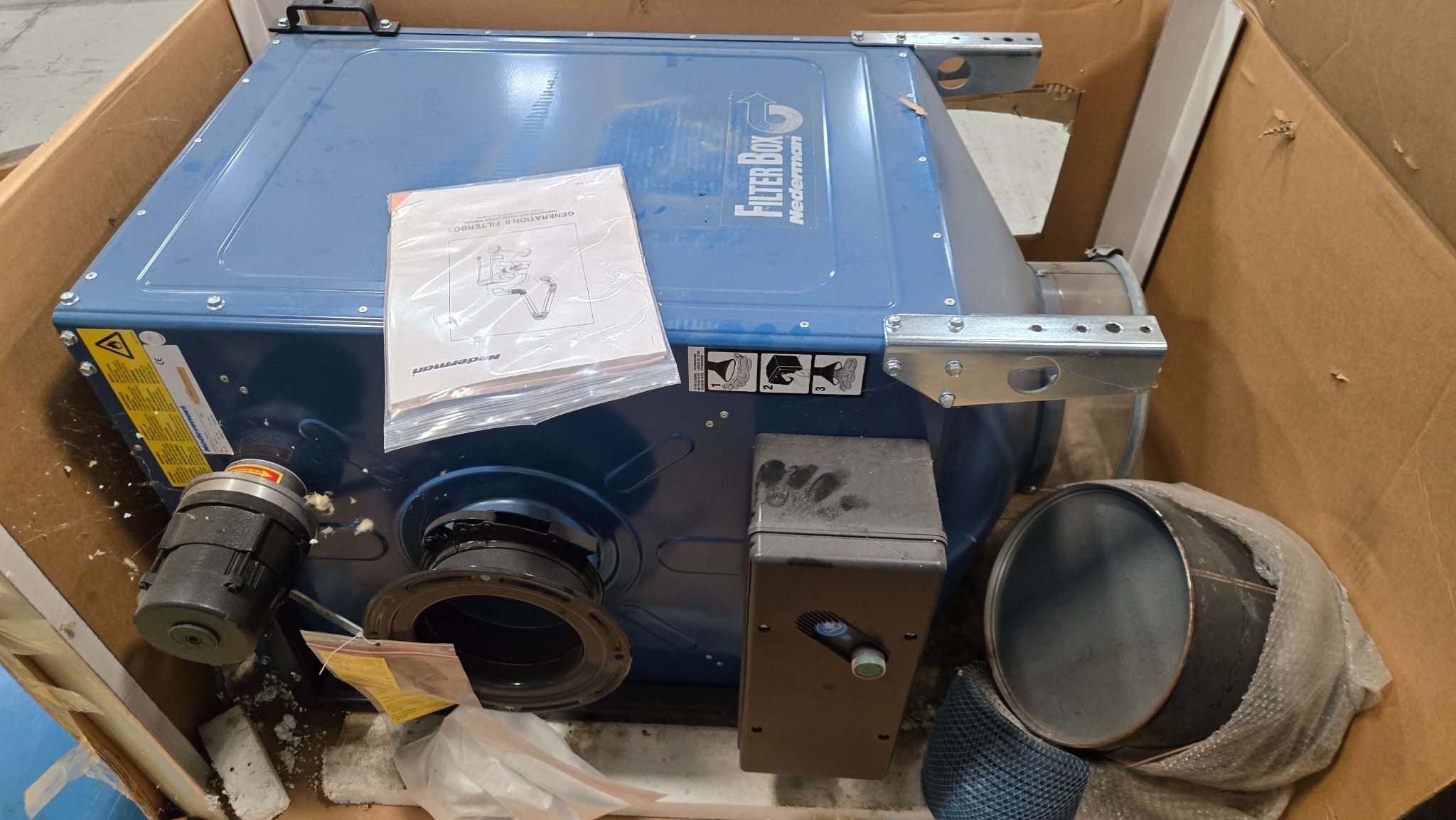 NEDERMAN FILTERBOX AIR FILTER SYSTEM NEW 1