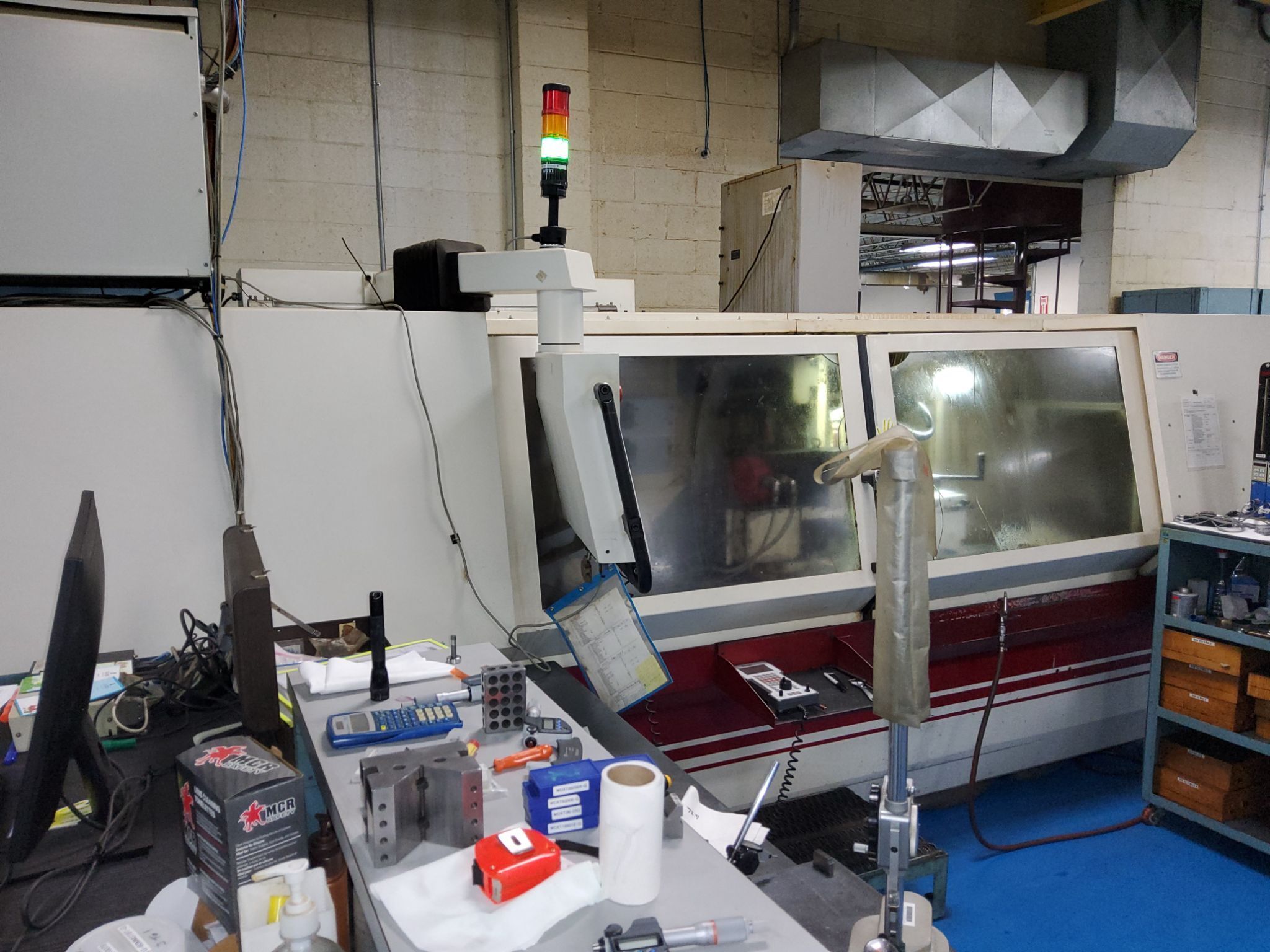 1995 STUDER S40 m-1500 CNC GRINDER W/ MISTBUSTER, CYCLOTRON FILTER 8