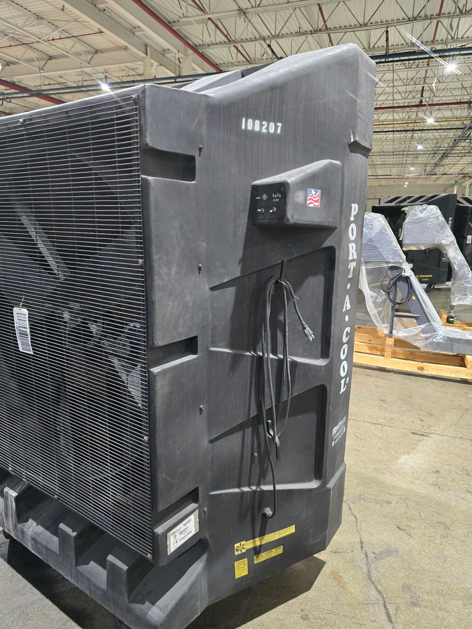 PORT-A-COOL PAC2K482S MOBILE COOLER USED 5