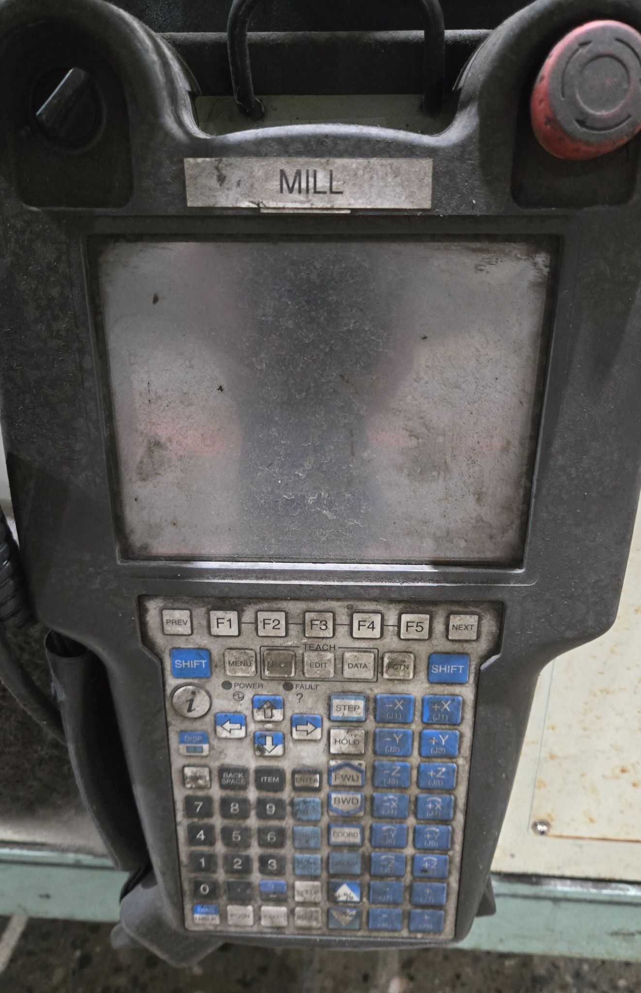 FANUC M-710iC/50 +R-30iB ROBOT ARM WITH CONTROLLER AND PENDANT USED 8
