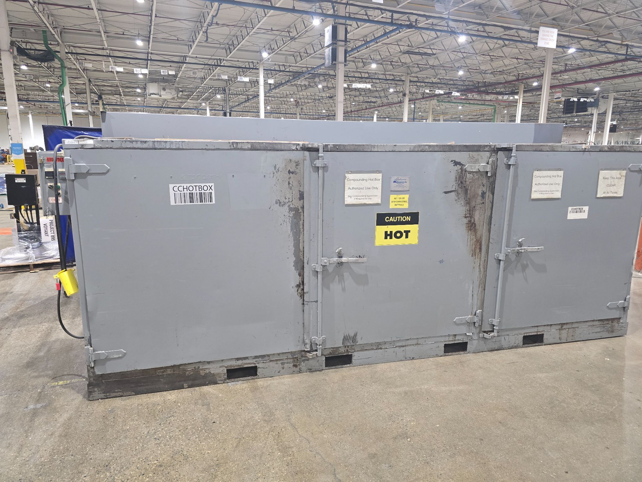 BENKO J108601 INDUSTRIAL OVEN COMPOUNDING HOT BOX USED 0