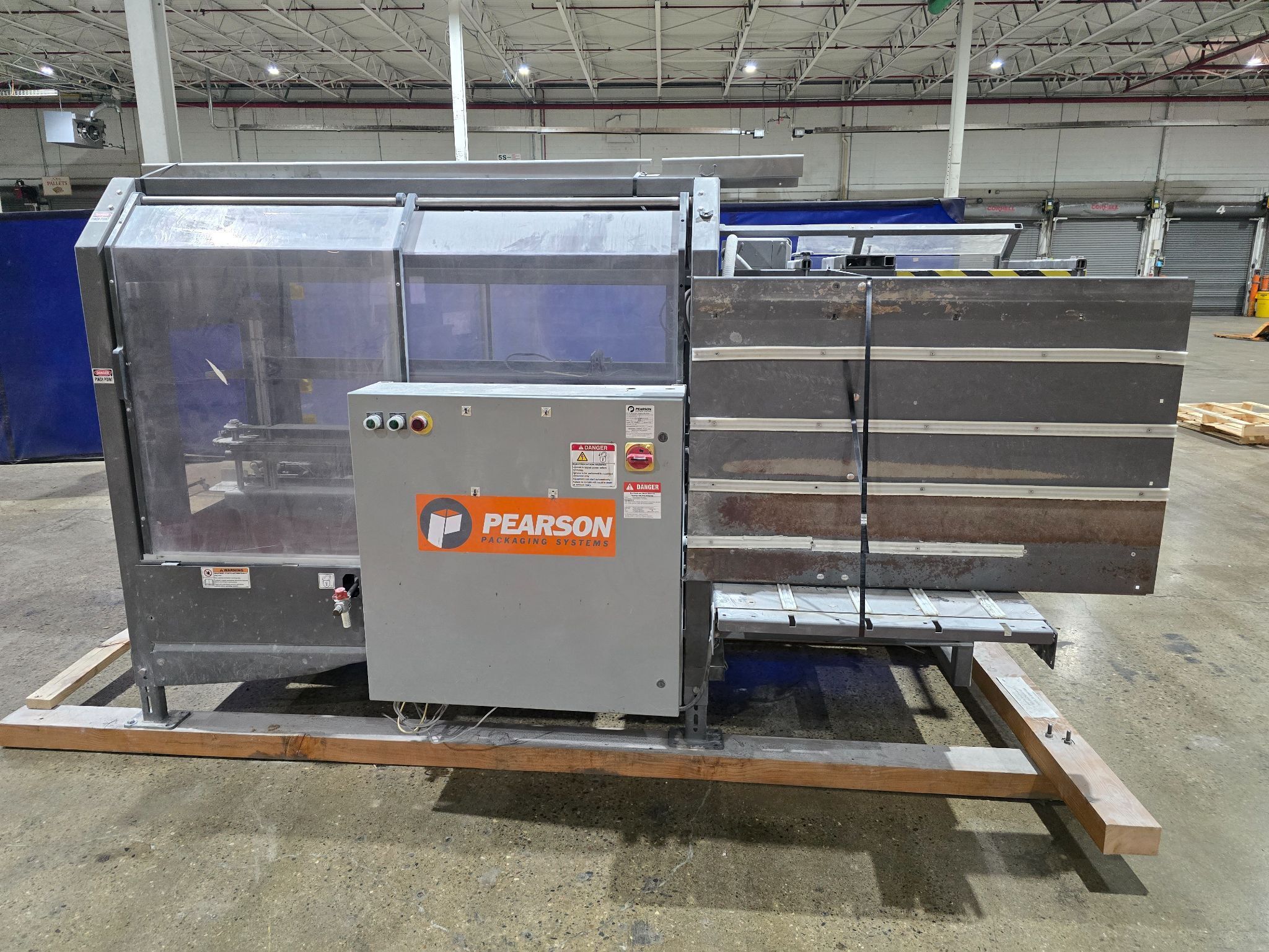 PEARSON PACKAGING SYSTEMS CE25 CASE ERECTOR USED 5