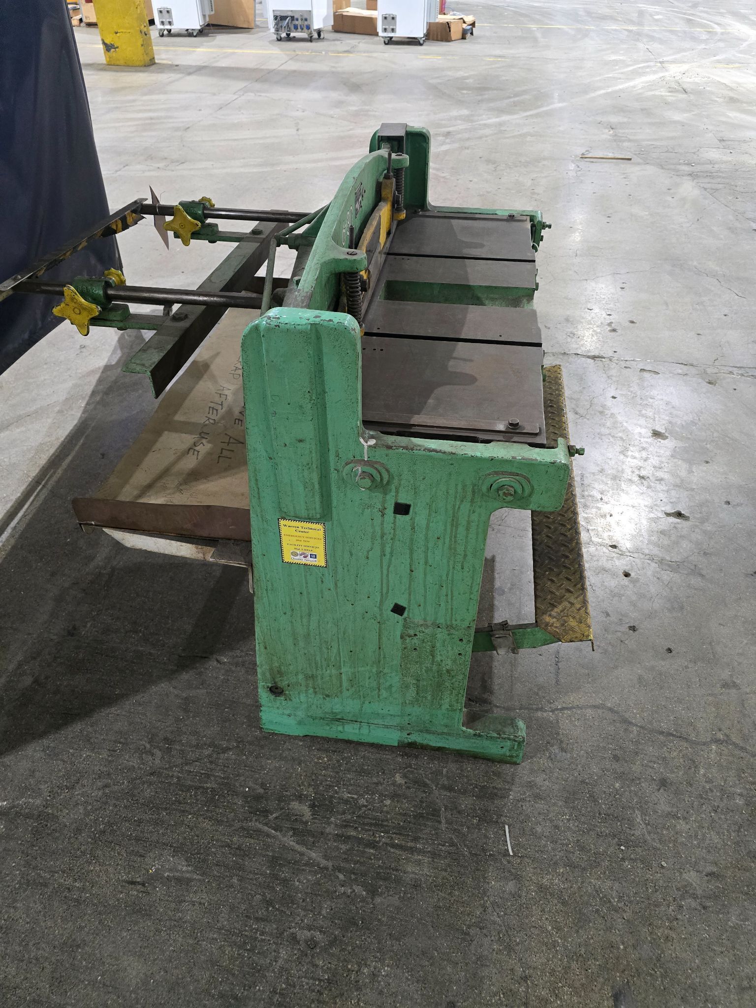 Peck, Stow & Wilcox Brakepress PN: 137K USED 3