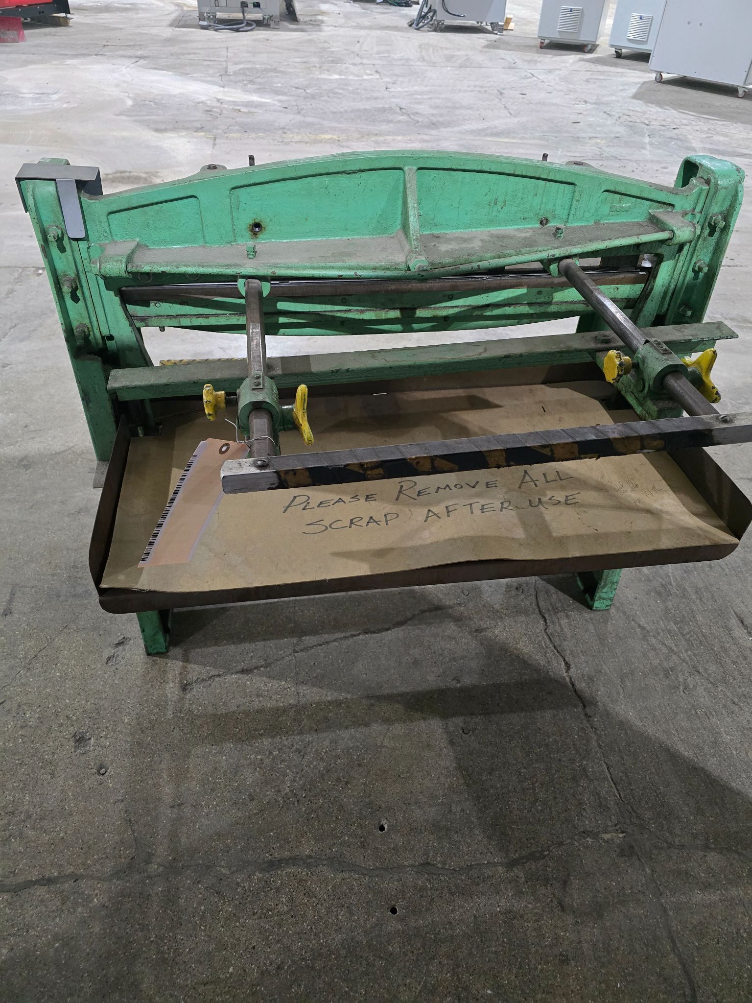 Peck, Stow & Wilcox Brakepress PN: 137K USED 0