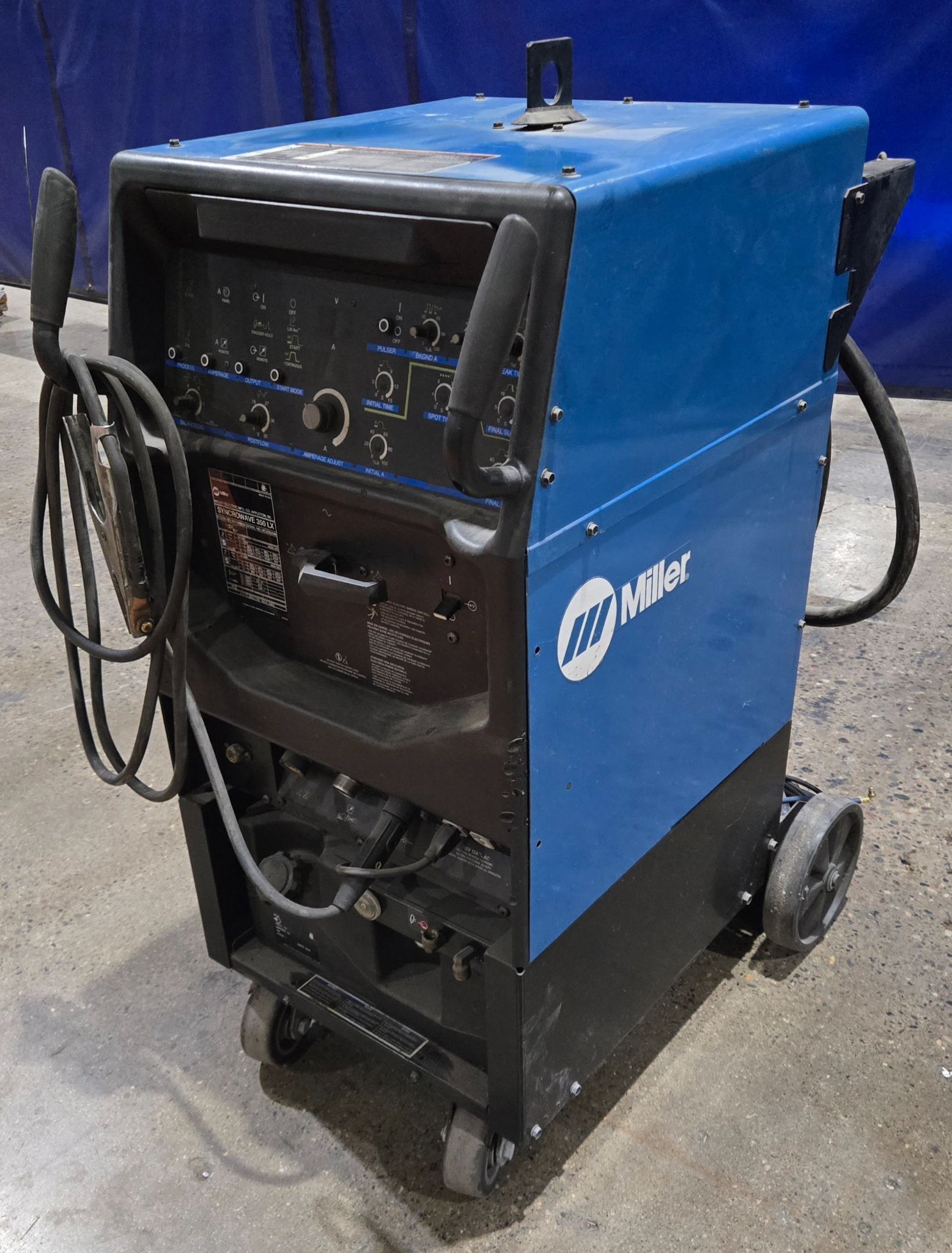 MILLER SYNCROWAVE 350 LX TIG WELDER USED 1