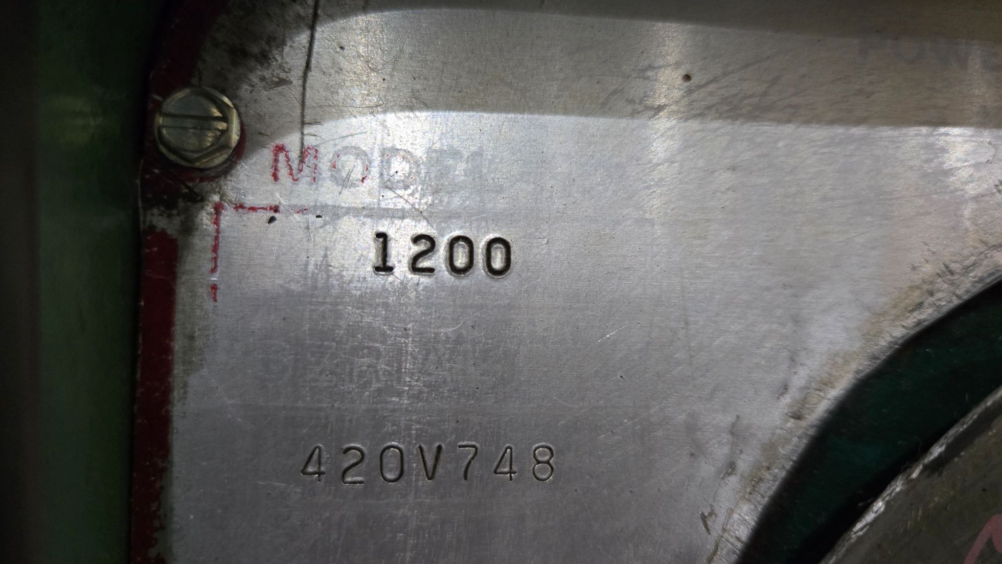 POWERMATIC 1200 DRILL PRESS USED 5
