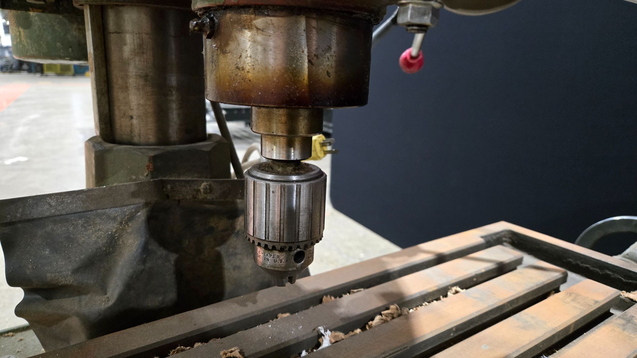 ENCO 91002 KM DRILL PRESS USED 4