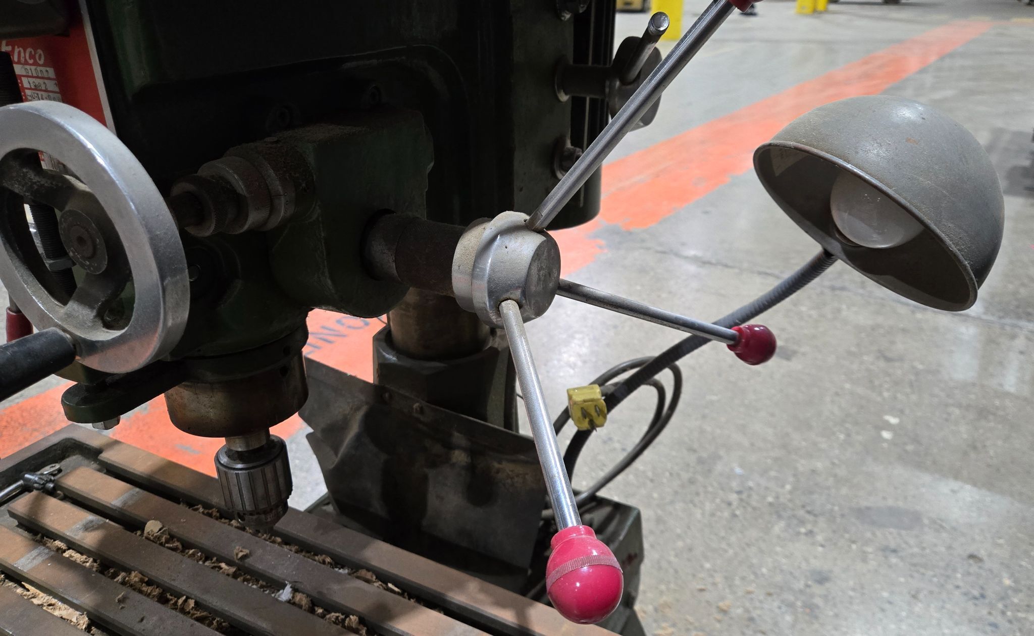 ENCO 91002 KM DRILL PRESS USED 6