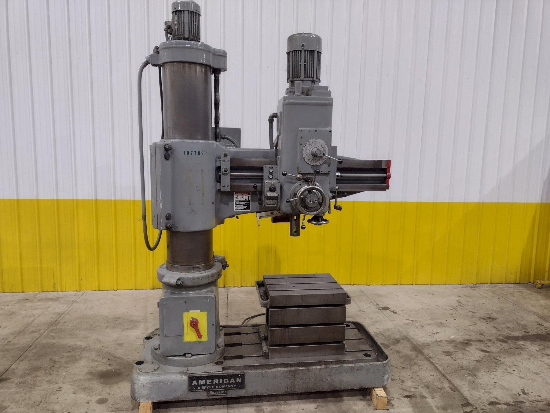 AMERICAN HMT MODEL #RD61 RADIAL ARM DRILL 1