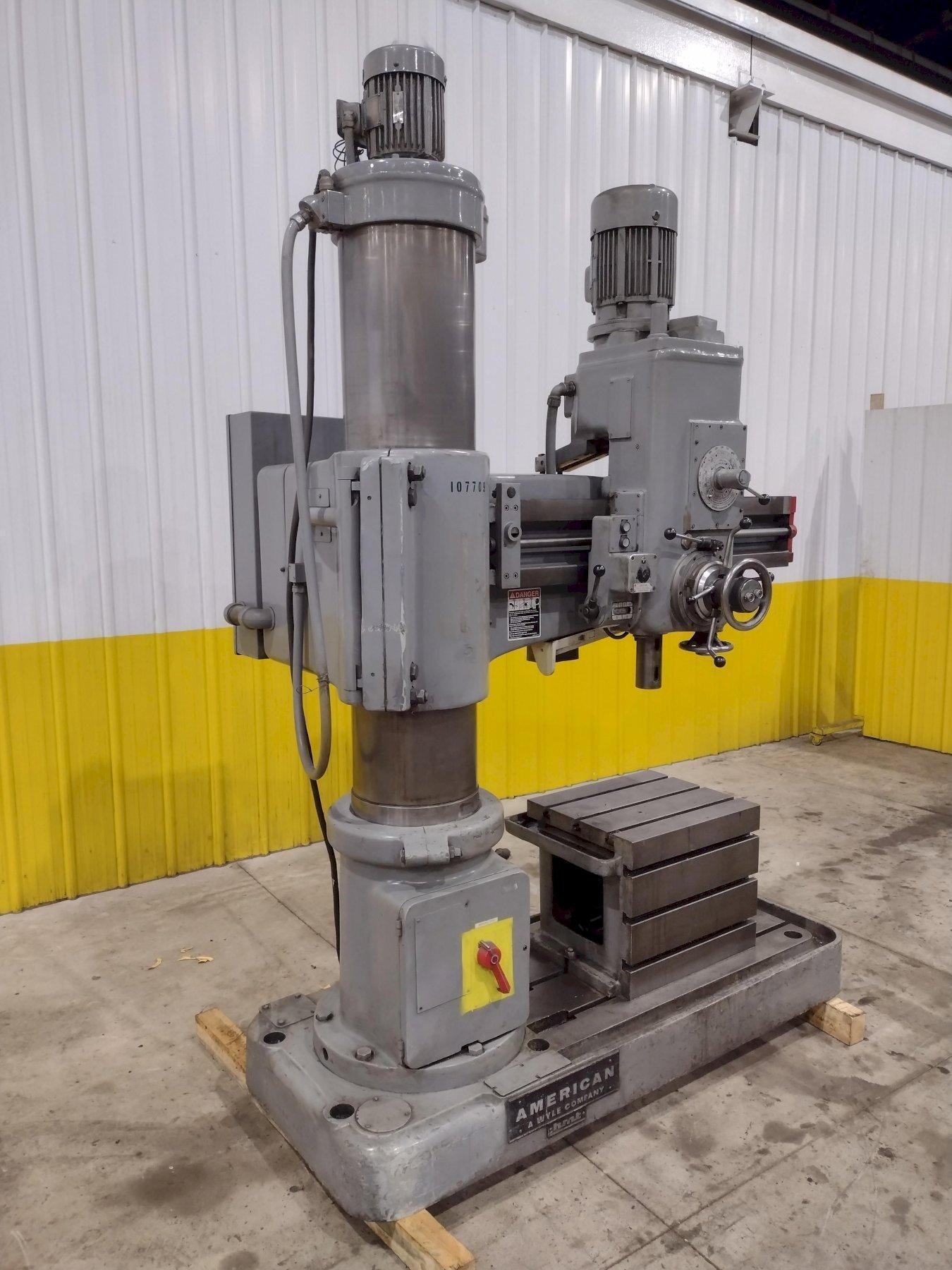 AMERICAN HMT MODEL #RD61 RADIAL ARM DRILL 3