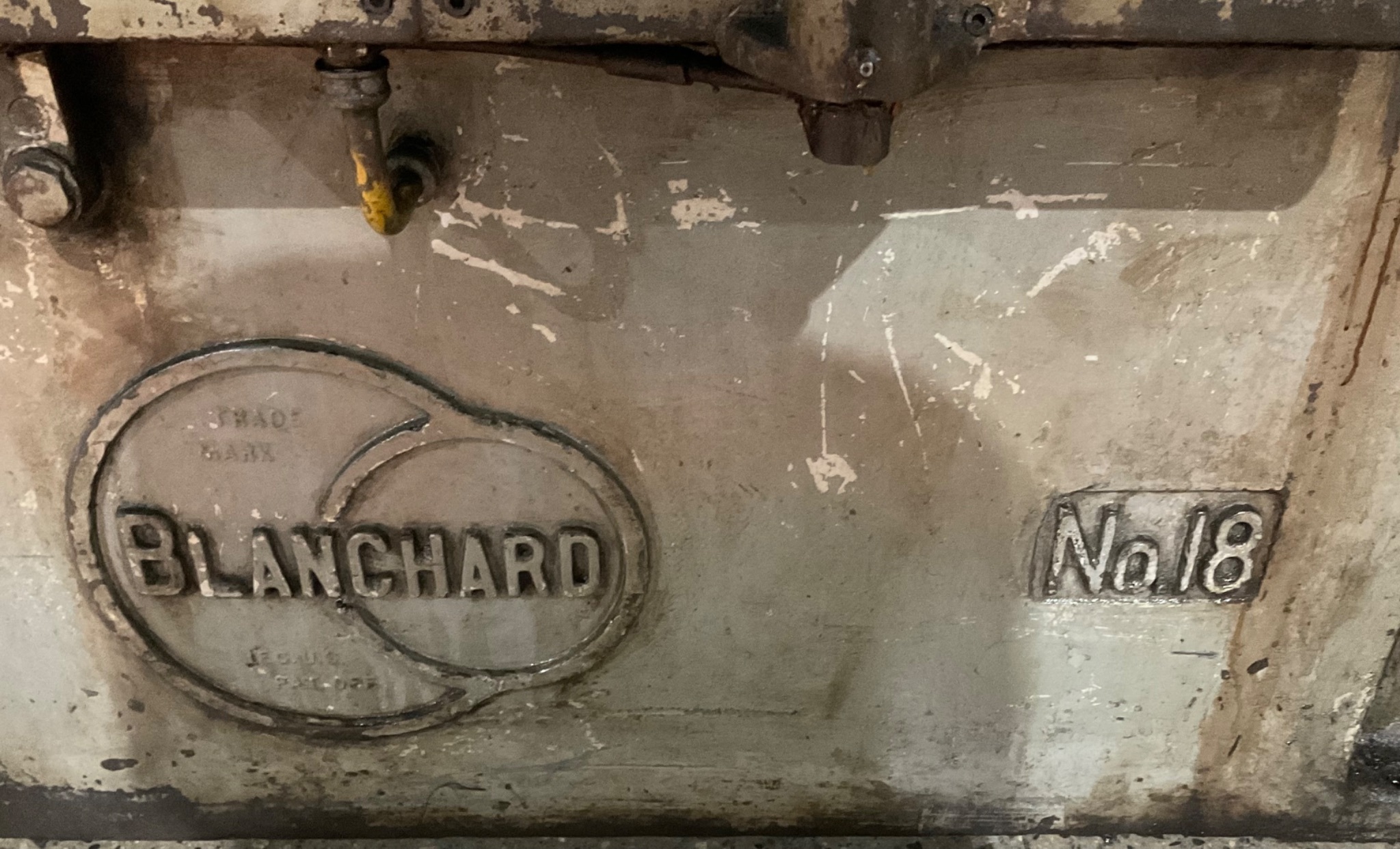BLANCHARD NO18 ROTARY SURFACE GRINDER USED 8