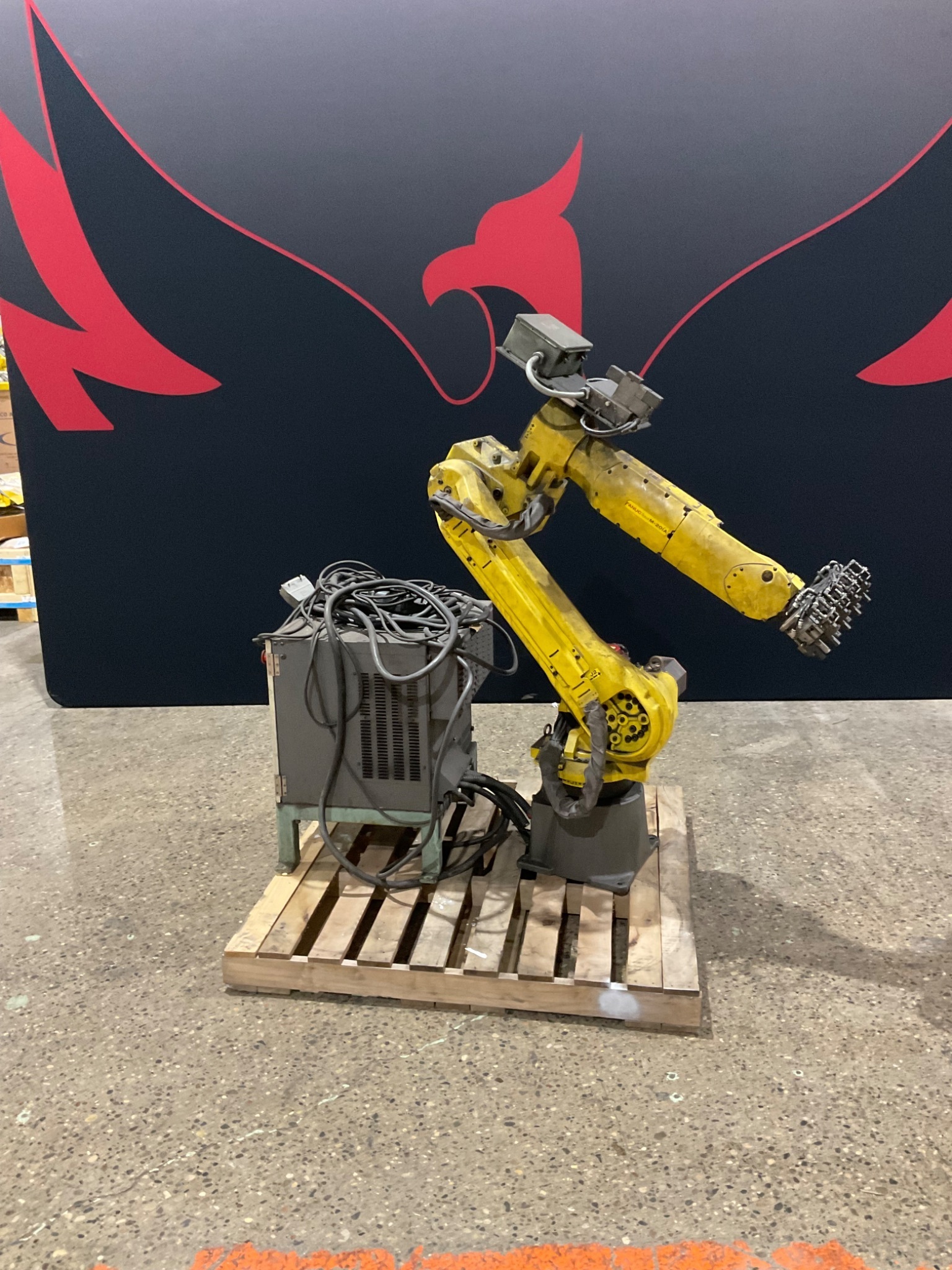 FANUC M-20iA ROBOT ARM With R-30ib Controller and Pendant USED 0
