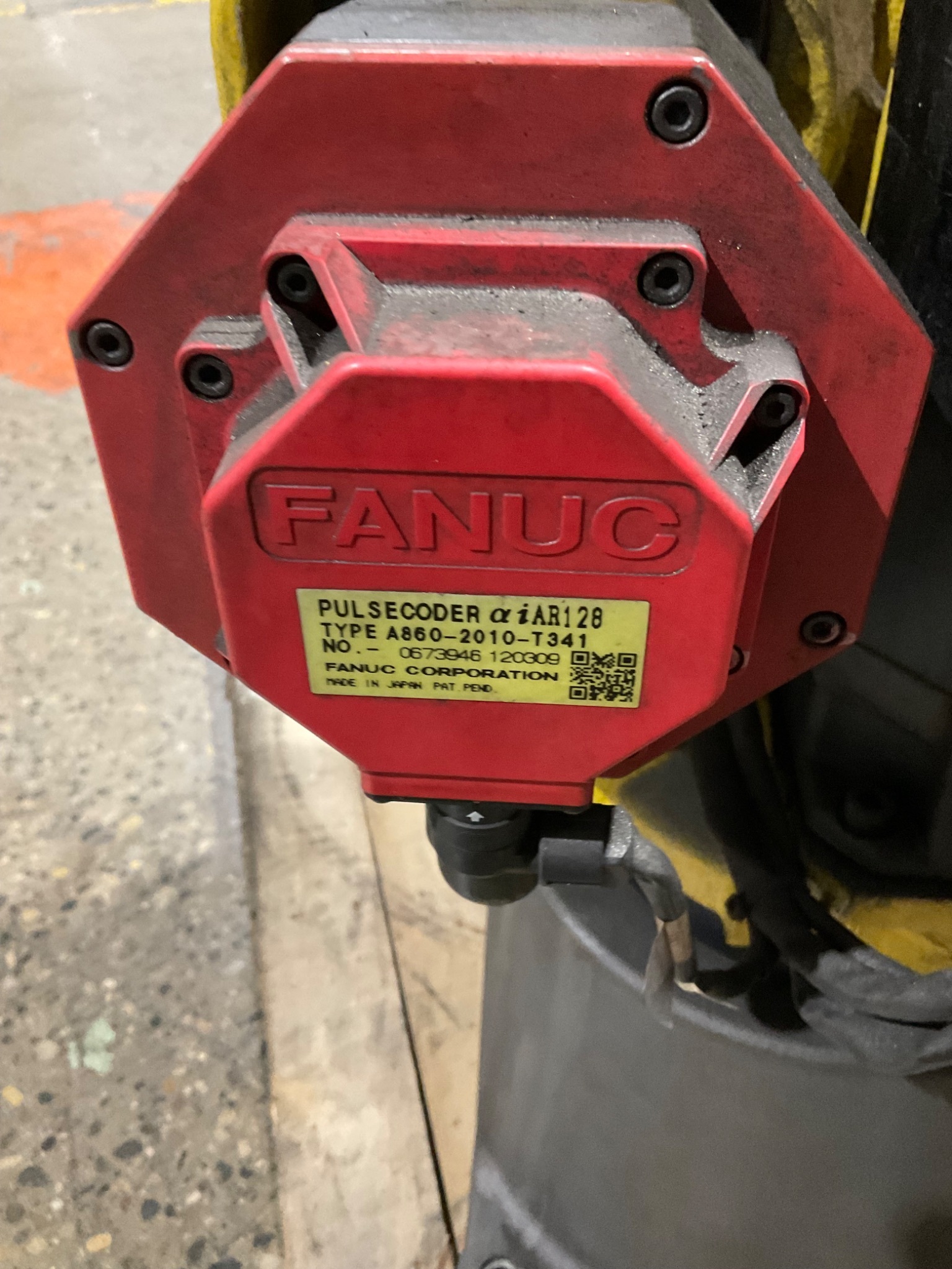 FANUC M-20iA ROBOT ARM With R-30ib Controller and Pendant USED 13