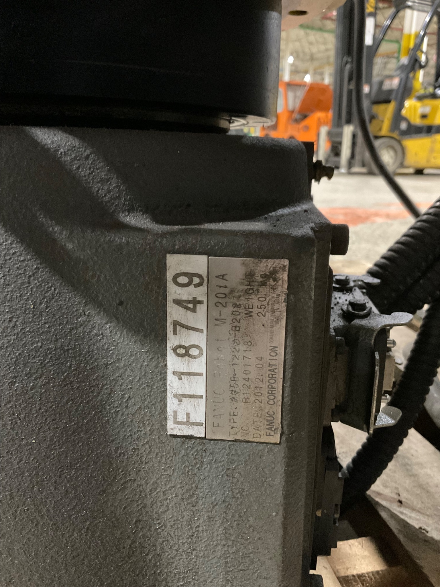 FANUC M-20iA ROBOT ARM With R-30ib Controller and Pendant USED 7