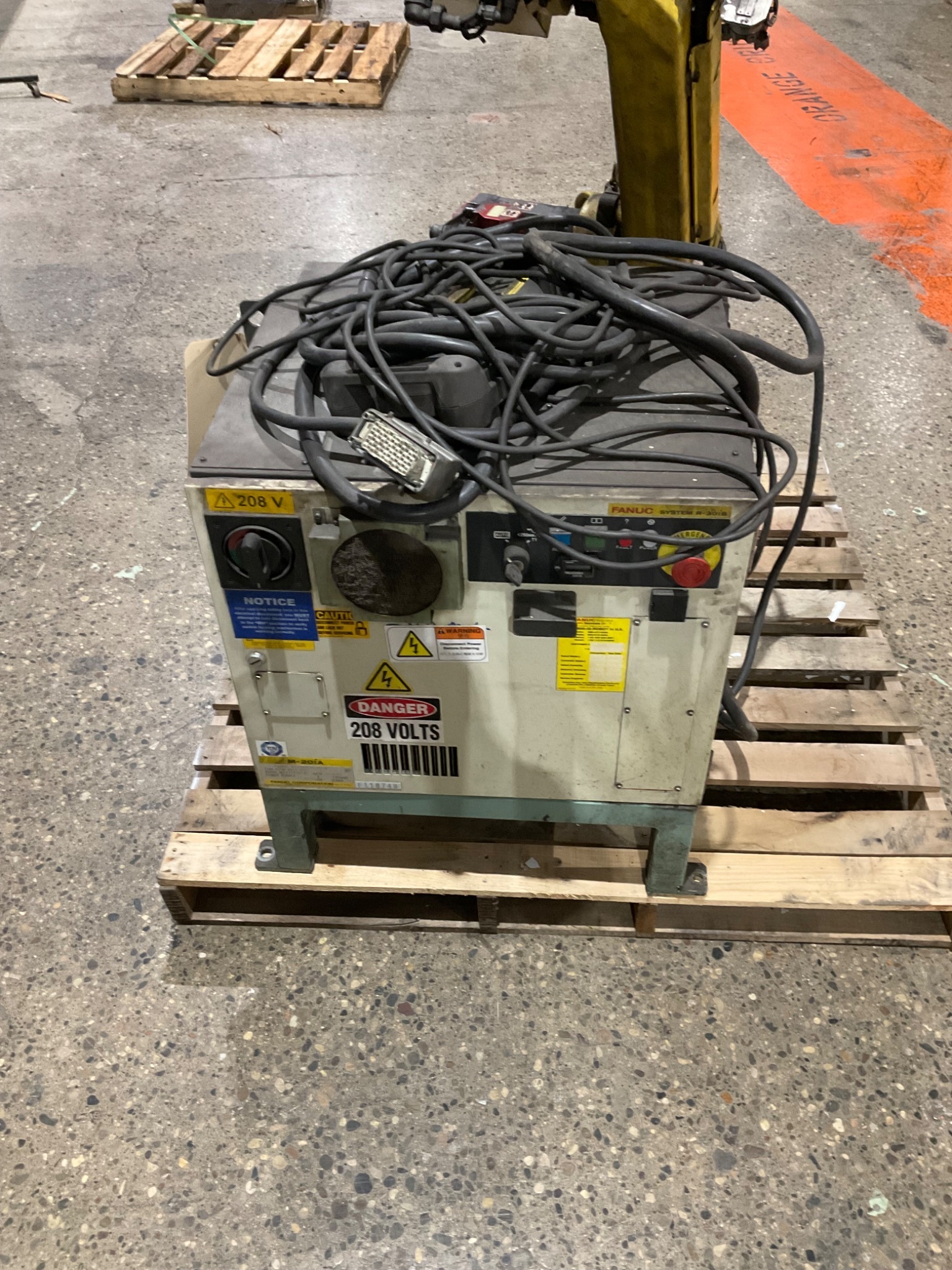 FANUC M-20iA ROBOT ARM With R-30ib Controller and Pendant USED 9