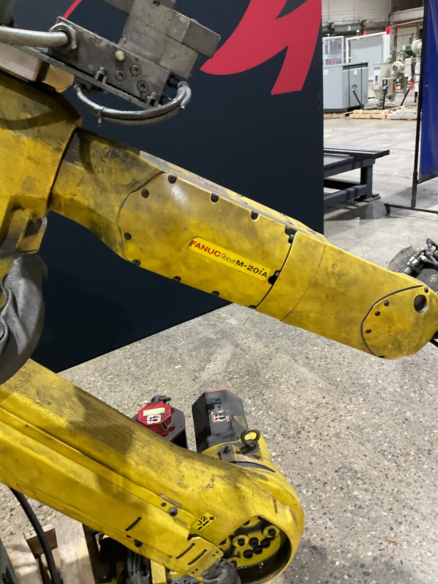 FANUC M-20iA ROBOT ARM With R-30ib Controller and Pendant USED 4