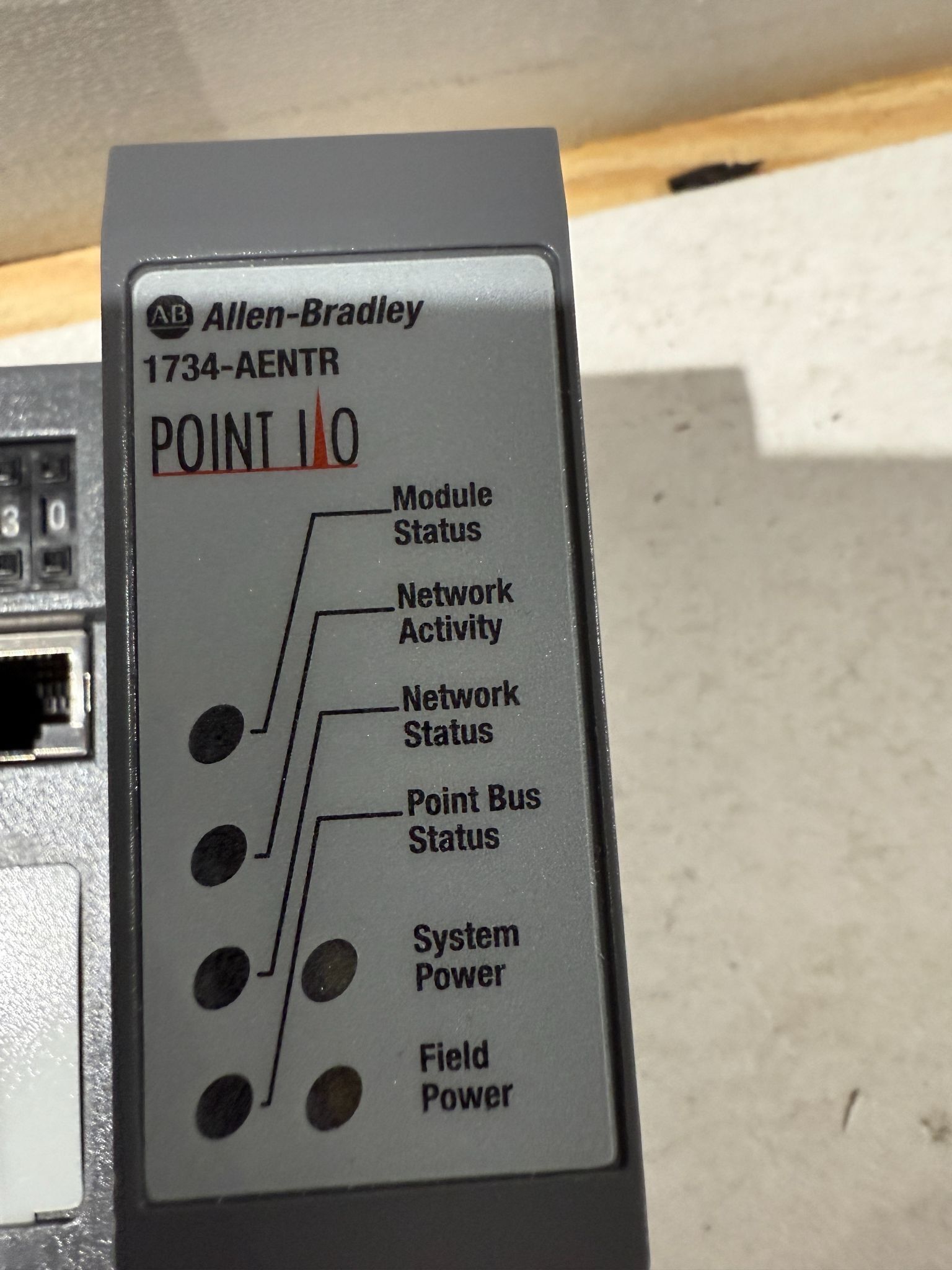 ALLEN BRADLEY 1734-AENTR I/O MODULE NEW NO BOX 1