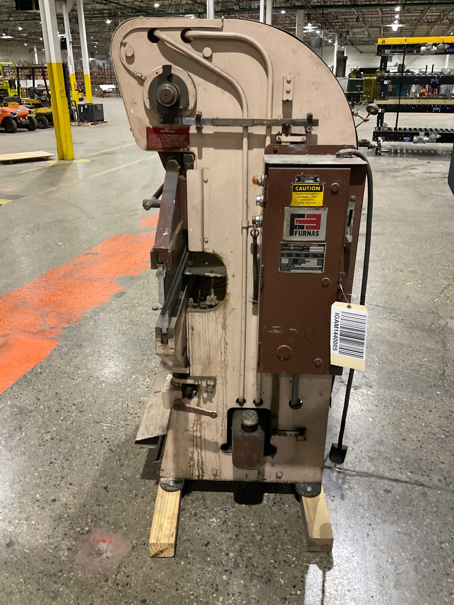 DI-ARCO 4-48 12 TON HYDRA-POWER PRESS BRAKE USED 3