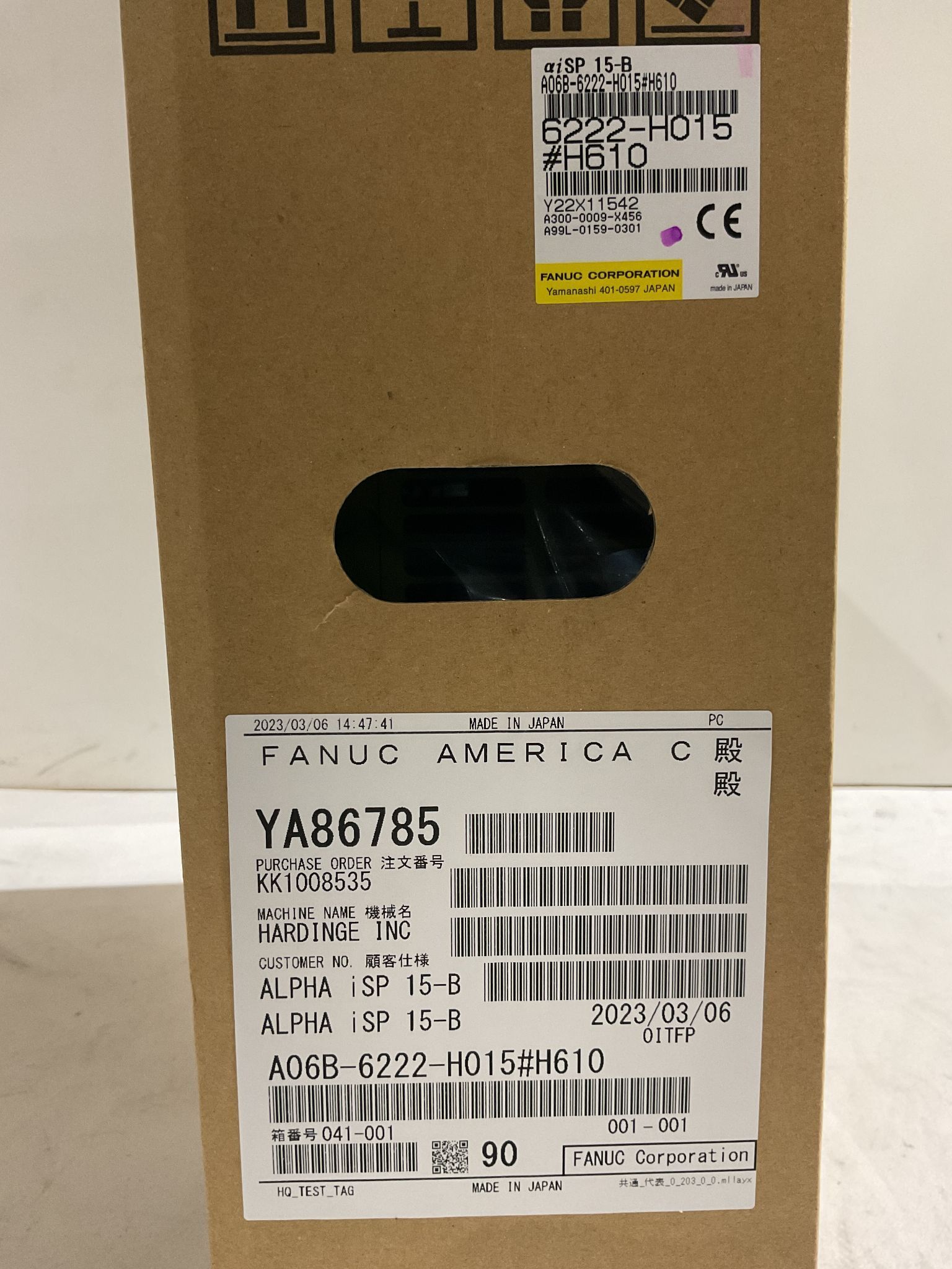 FANUC A06B-6222-H015#H610 Industrial Electronics 1