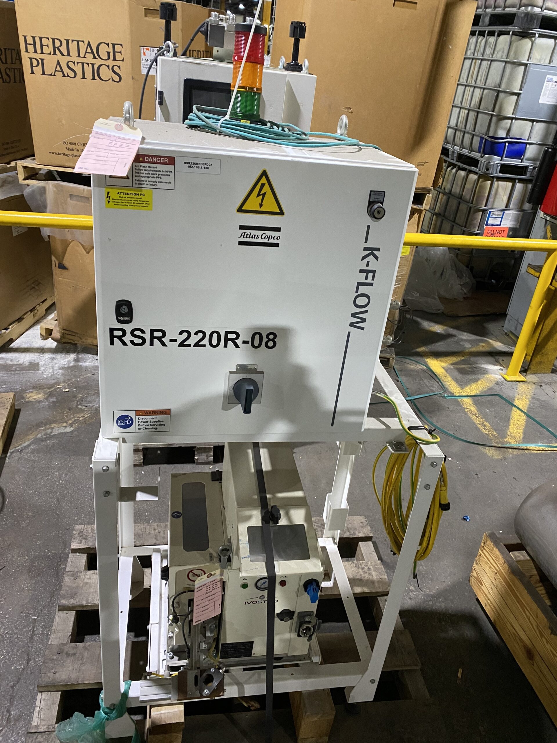ATLAS COPCO - K-FLOW Fastening System W/ IVOSTUD SO-F1000s M5-18-25 USED 0