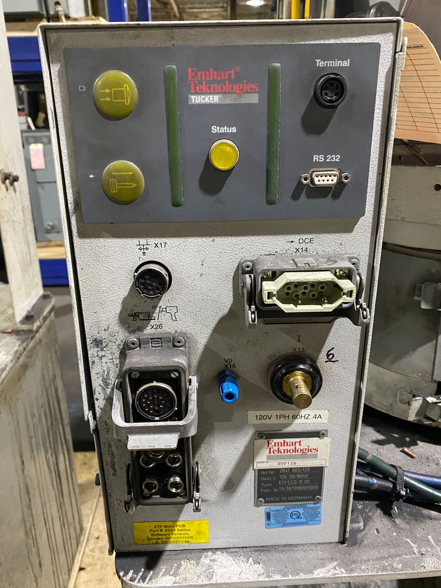EMHART ETF12B Stud Welder PARTS ONLY 3