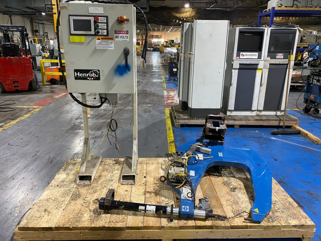 Used 2020 ATLAS COPCO HENROB 19865-1138 Self Piercing Riveting System ...