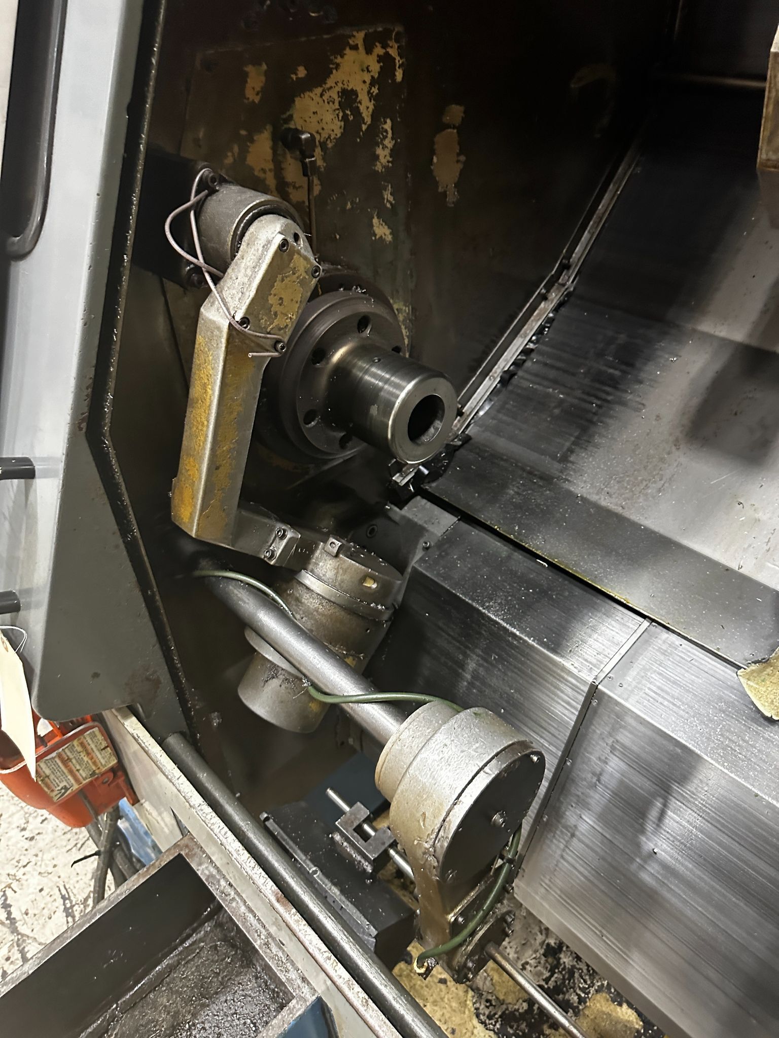 2000 Mazak SQT-200MSY CNC Lathe with Bar Feeder 4