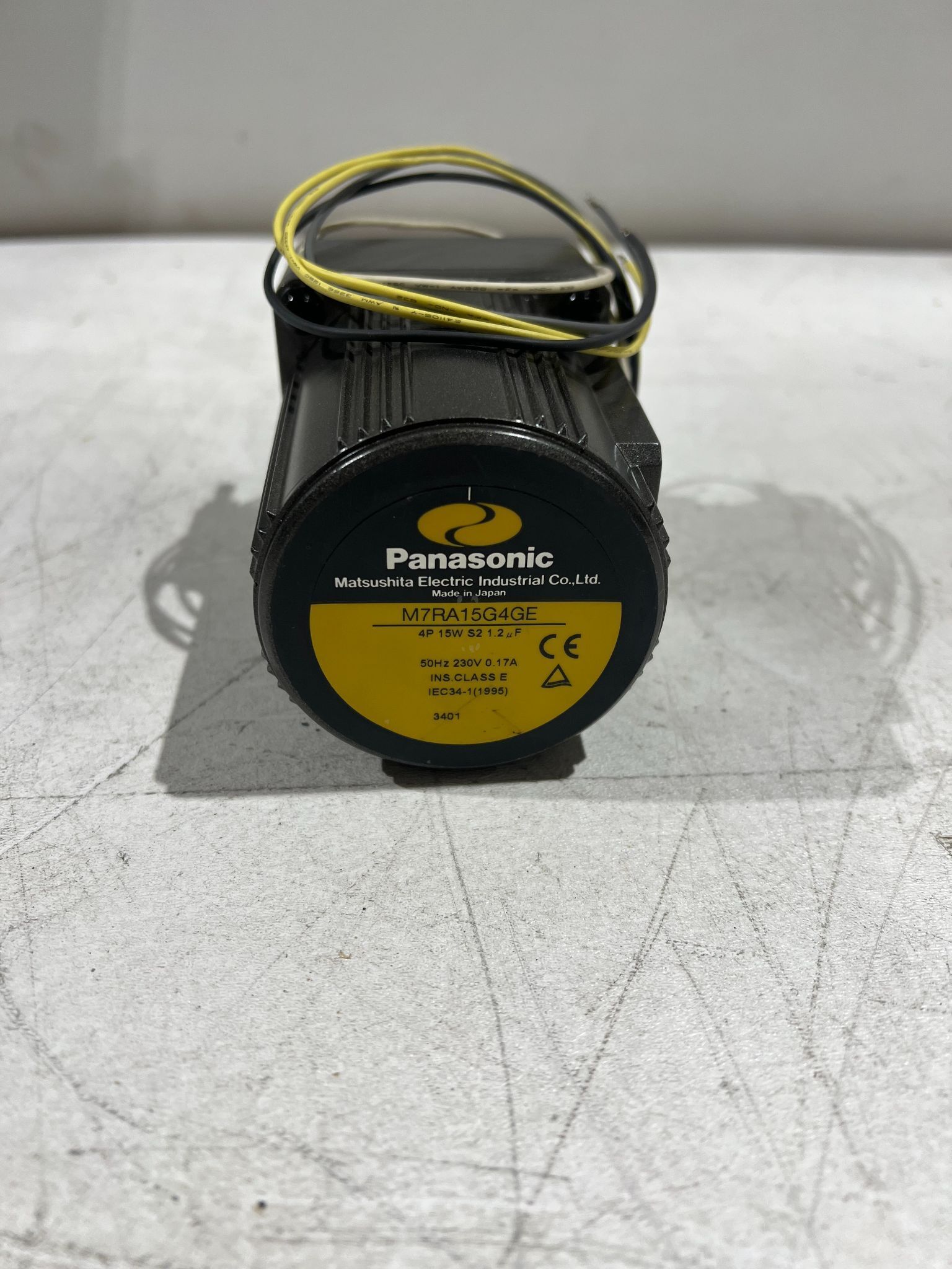 PANASONIC M7RA15G4GE MOTOR 1 PH 230 VAC NEW 0