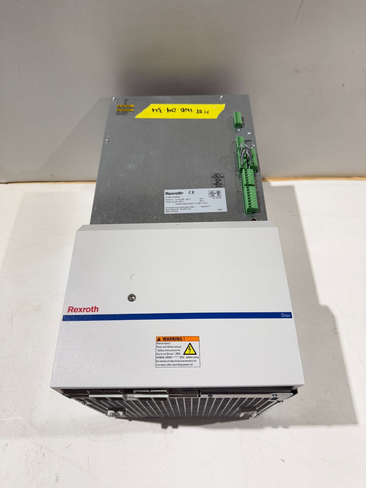 REXROTH HVR03.2-W045N SERVO DRIVES USED 1