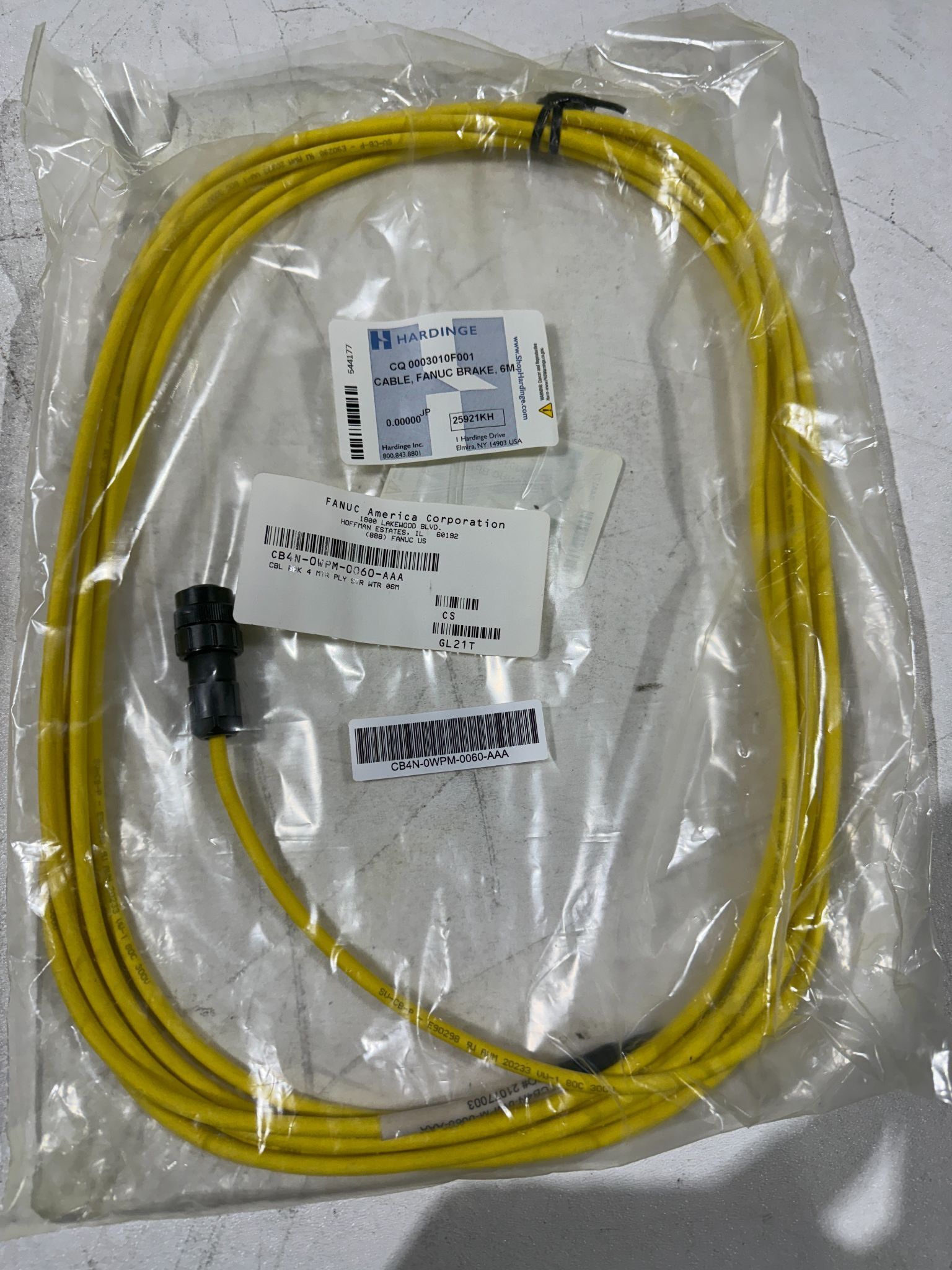 FANUC CB4N-OWPM-0060-AAA CABLES NEW 0