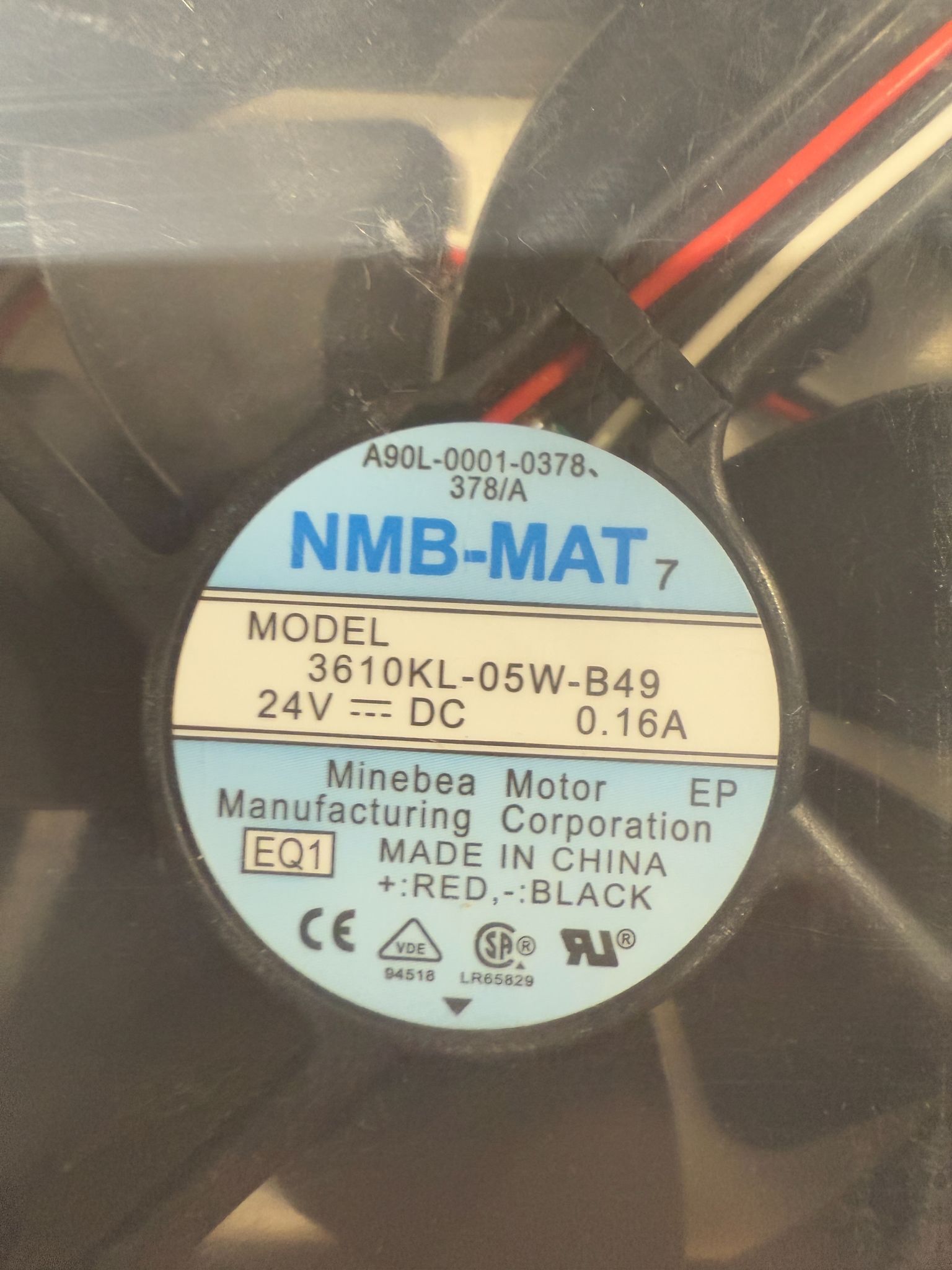 FANUC A90L-0001-0378 SERVO AMPLIFIER FAN NEW WITH PACKAGE 3