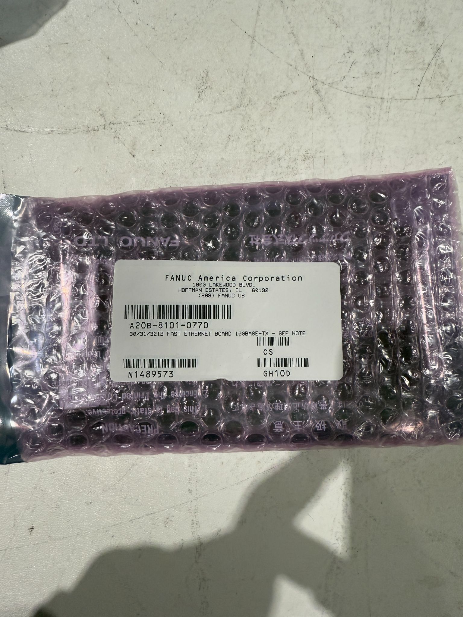 FANUC A20B-8101-0770 PLC MODULE NEW 3