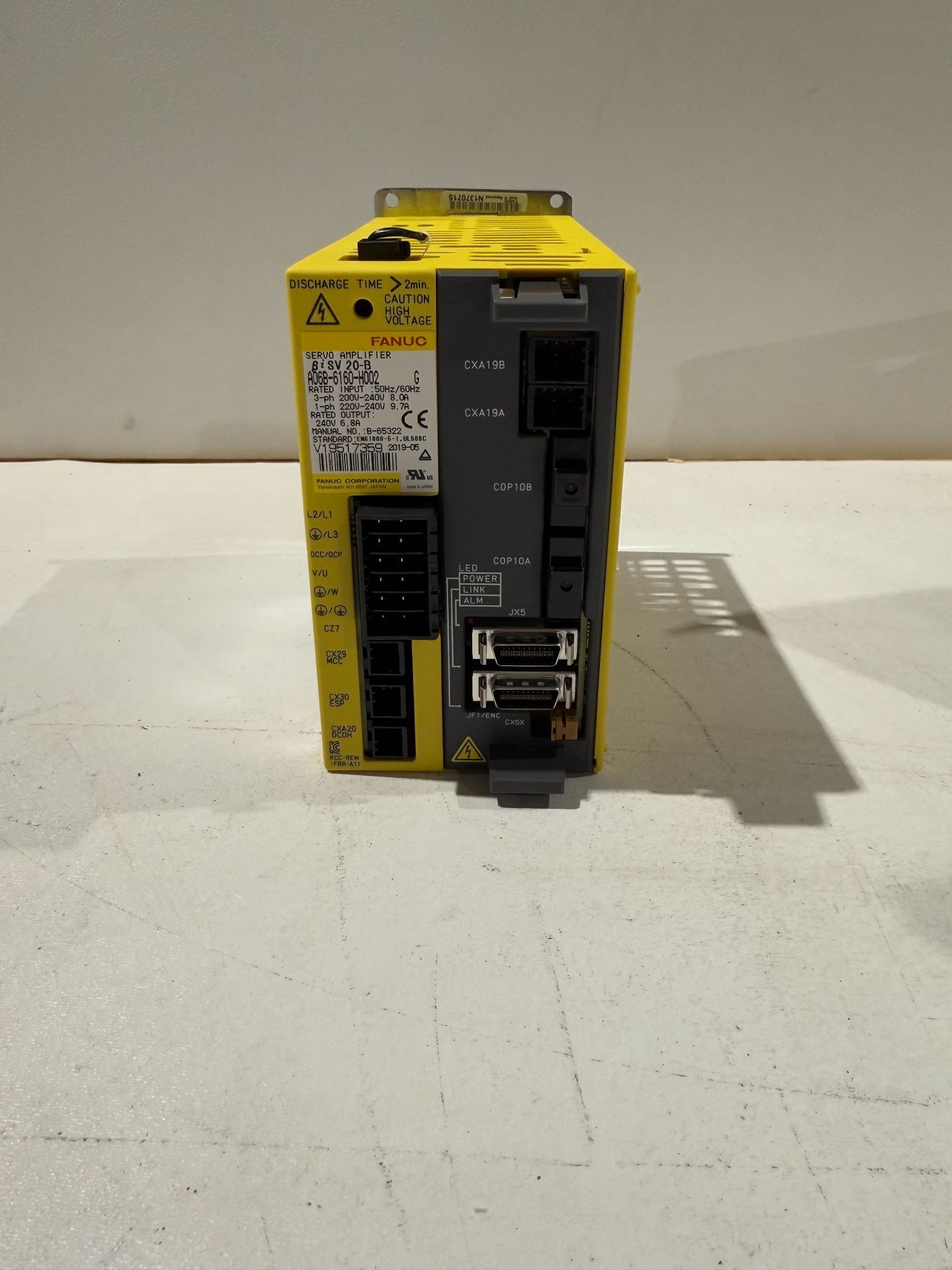 FANUC A06B-6160-H002 SERVO AMPLIFIER NEW 0