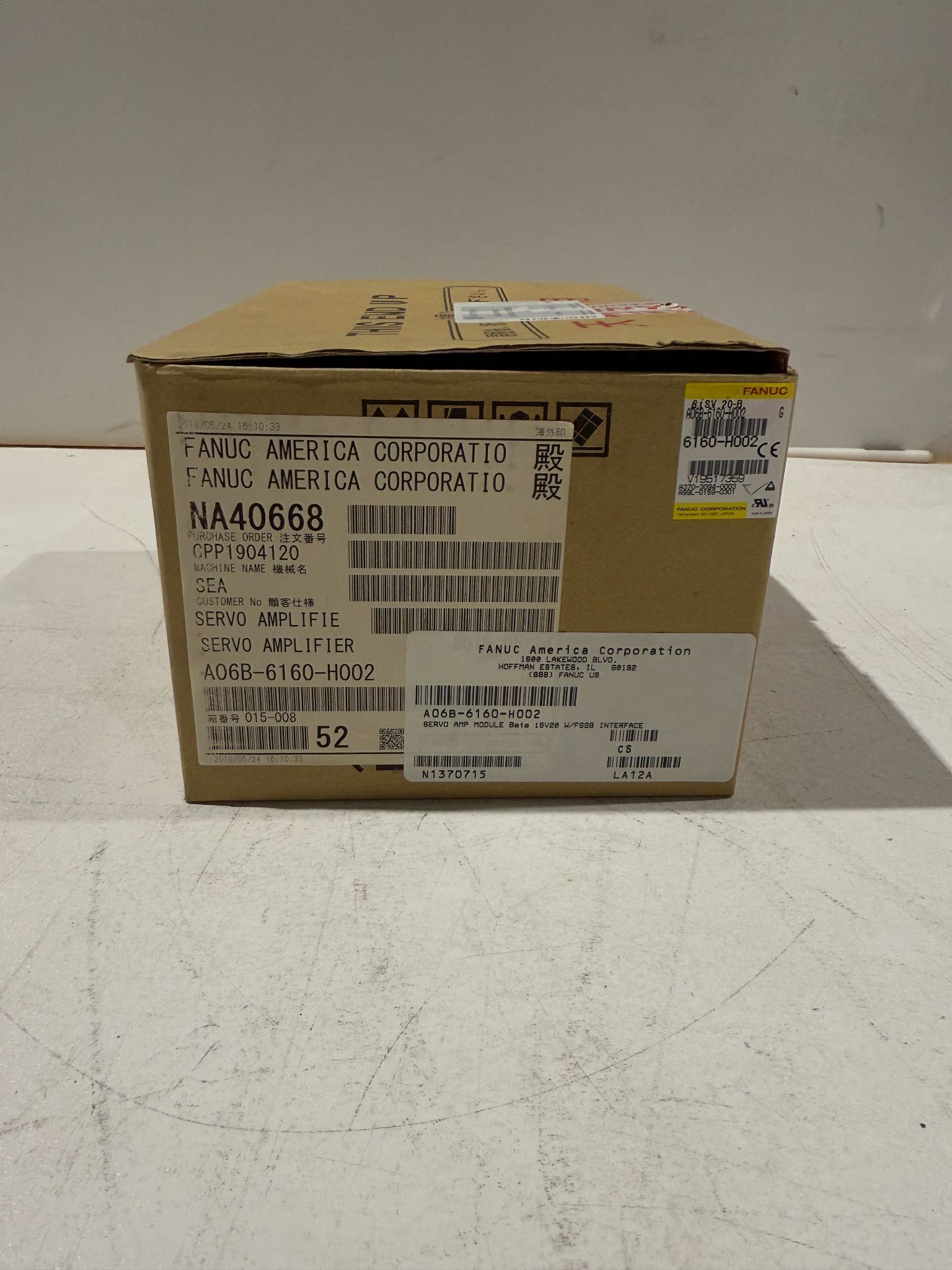 FANUC A06B-6160-H002 SERVO AMPLIFIER NEW 3