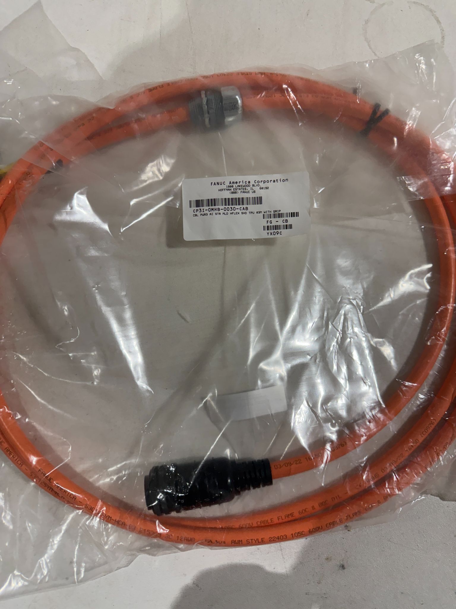 FANUC CP3I-OMHB-0030-CAB CABLES NEW 0