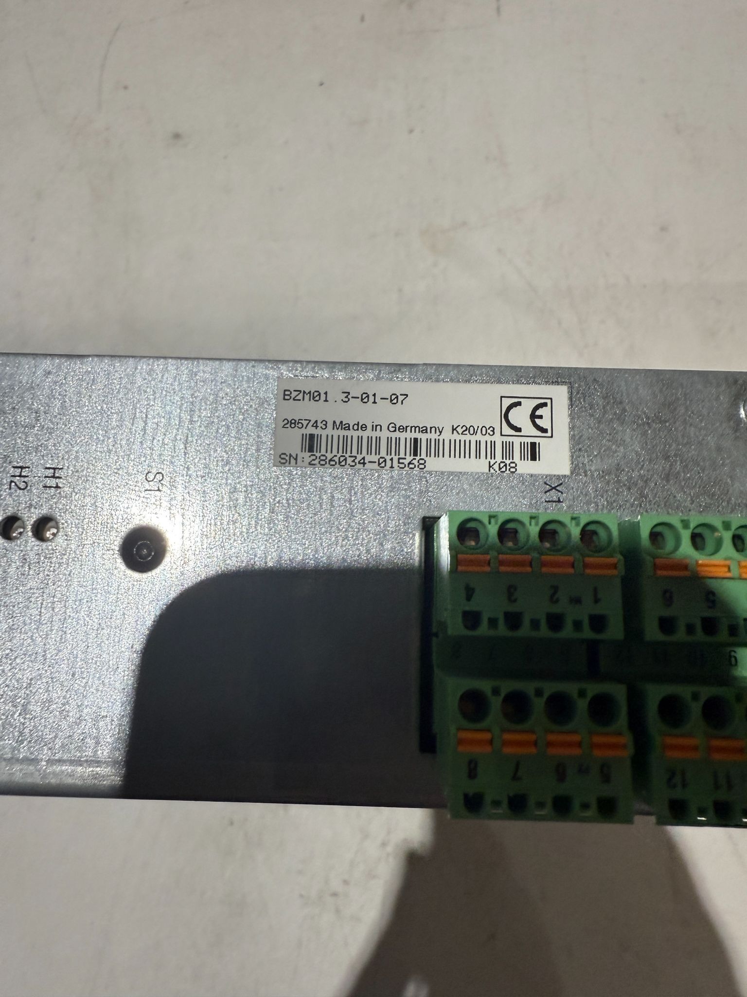 REXROTH BZM01.3-01-07 SERVO DRIVE 4
