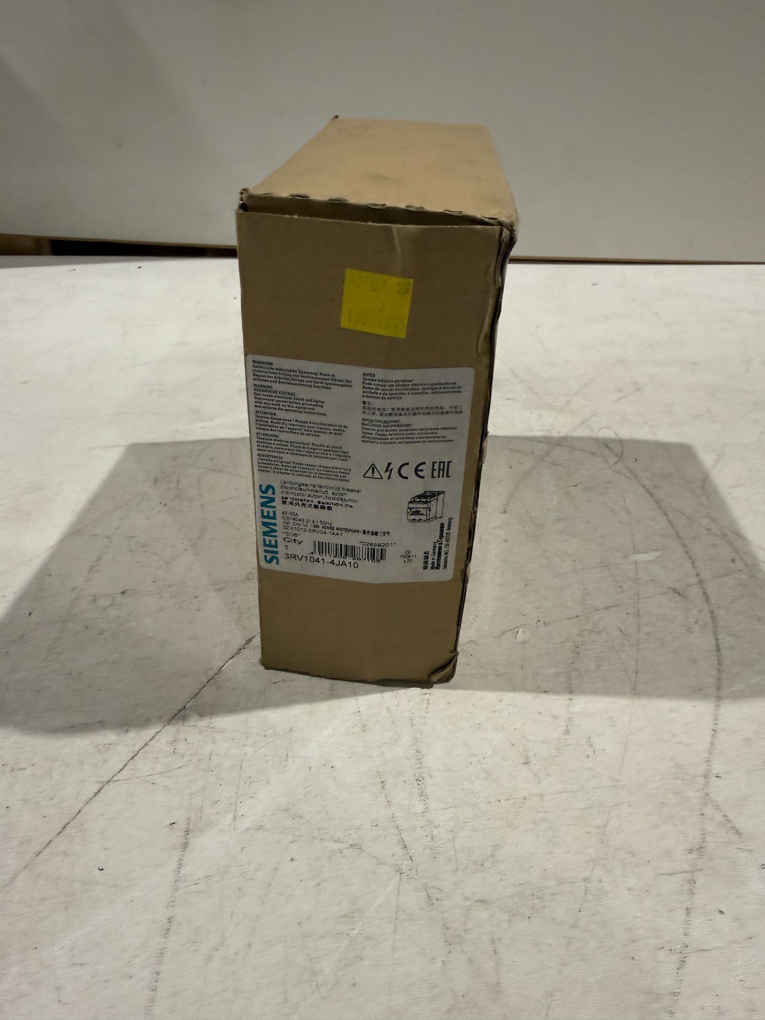 SIEMENS 3RV1041-4JA10 CIRCUIT BREAKER NEW WITH BOX 3
